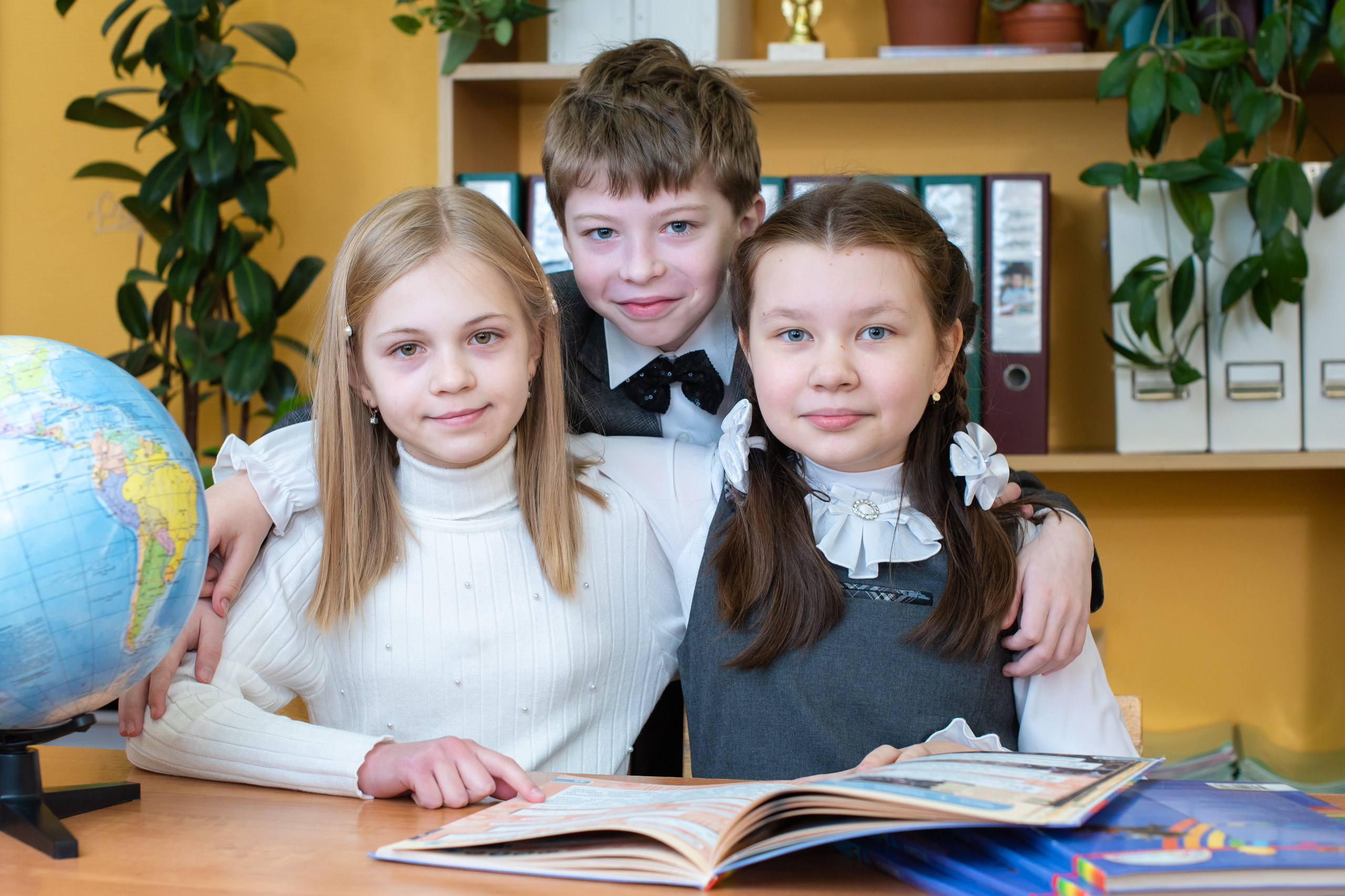 Фотосессия для начальной школы (первоклассников, 1-4 класс). Лапшина Юлия — школьный фотограф в Нижнем Новгороде. Выпускные альбомы