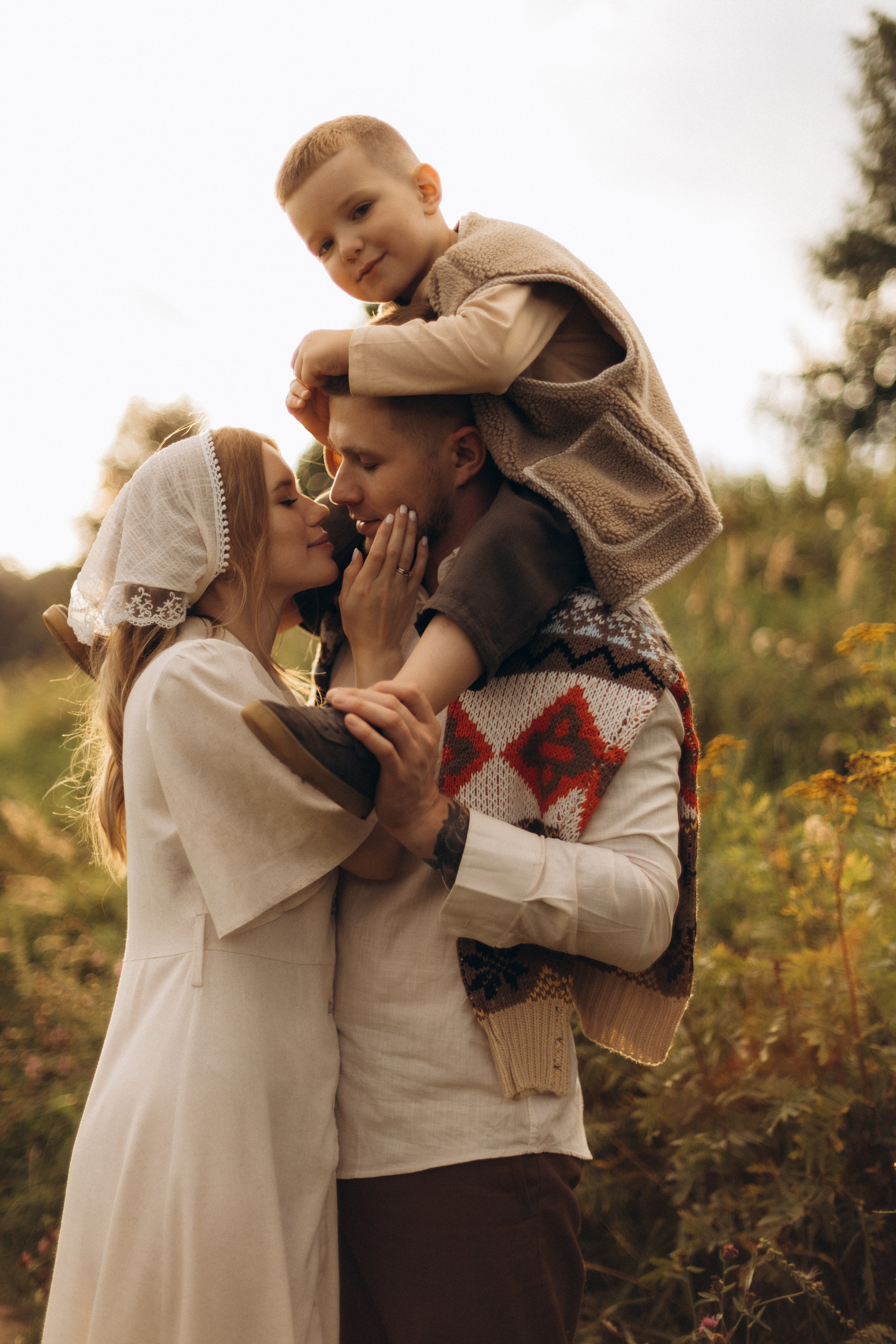 Лиза, Витя и Мирон. Семейный фотограф в Москве Анастасия Шалда