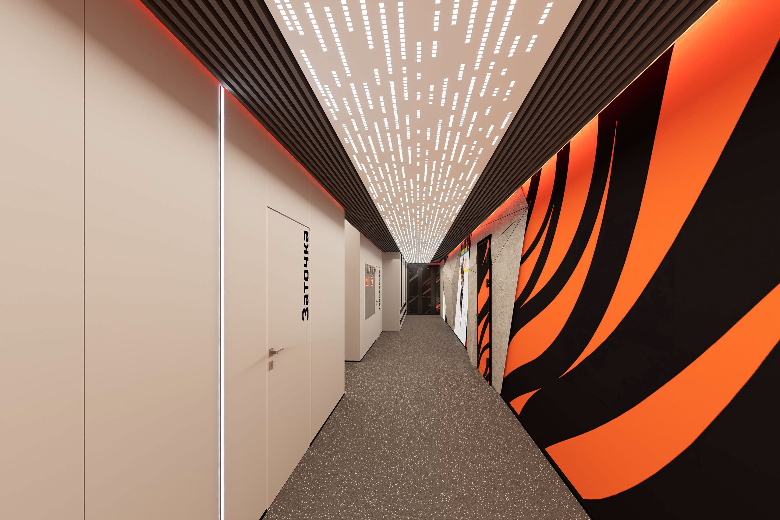 ХК Амур. Архитектурно-дизайнерское бюро ROOMS