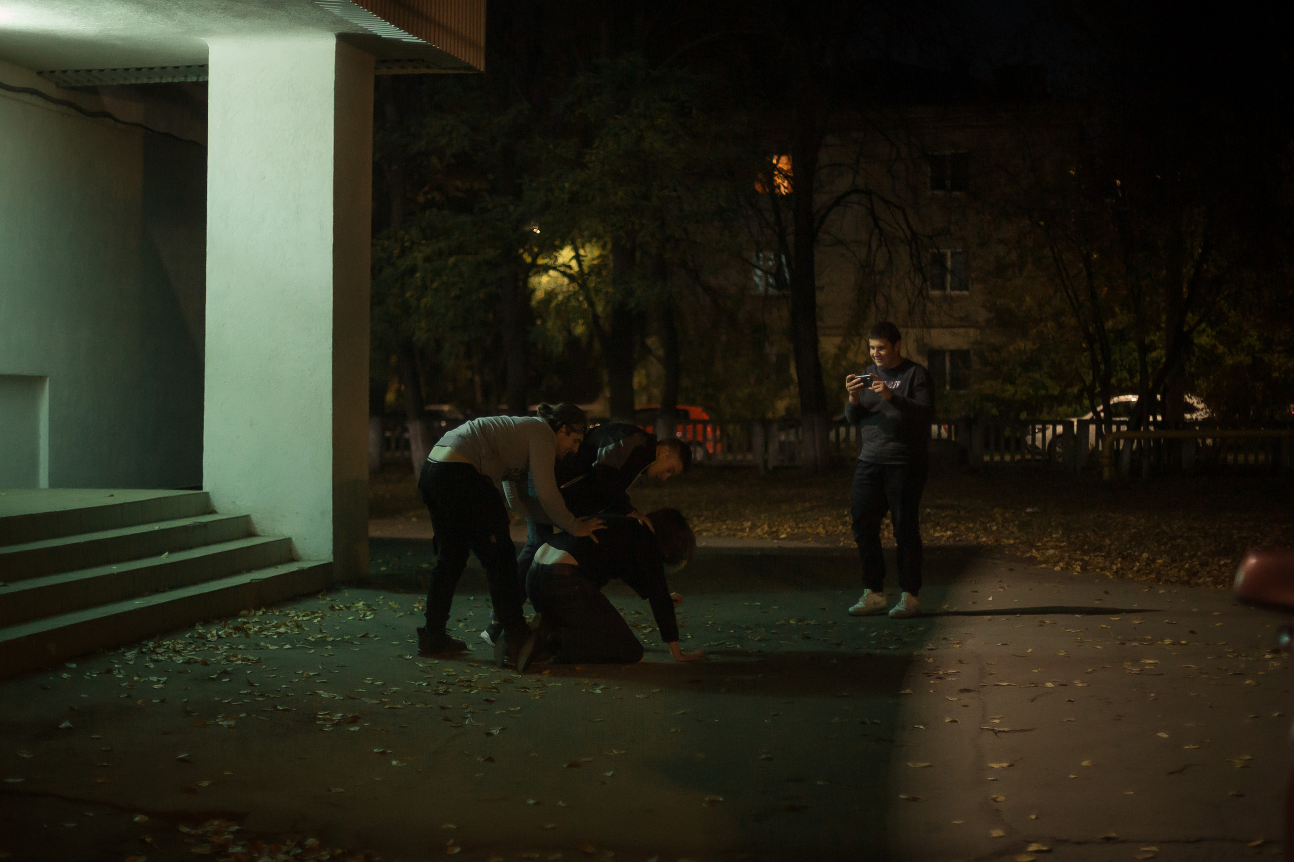 Бекстейдж со съемок фильма «Ловец». Фотографиня Мария Дикова