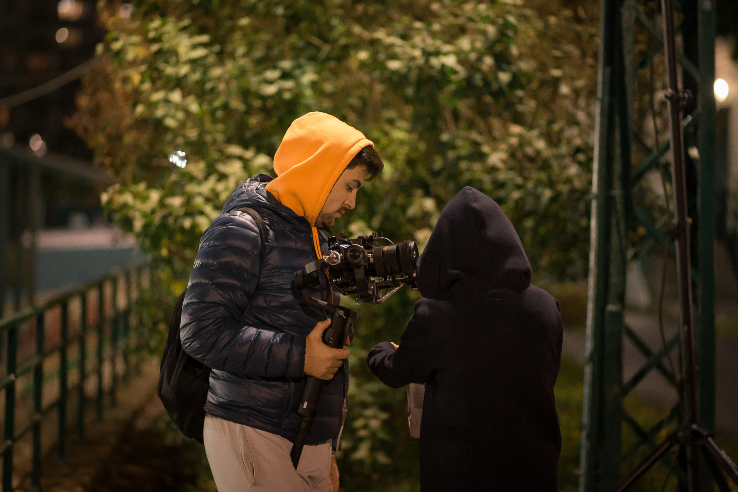 Бекстейдж со съемок фильма «Ловец». Фотографиня Мария Дикова