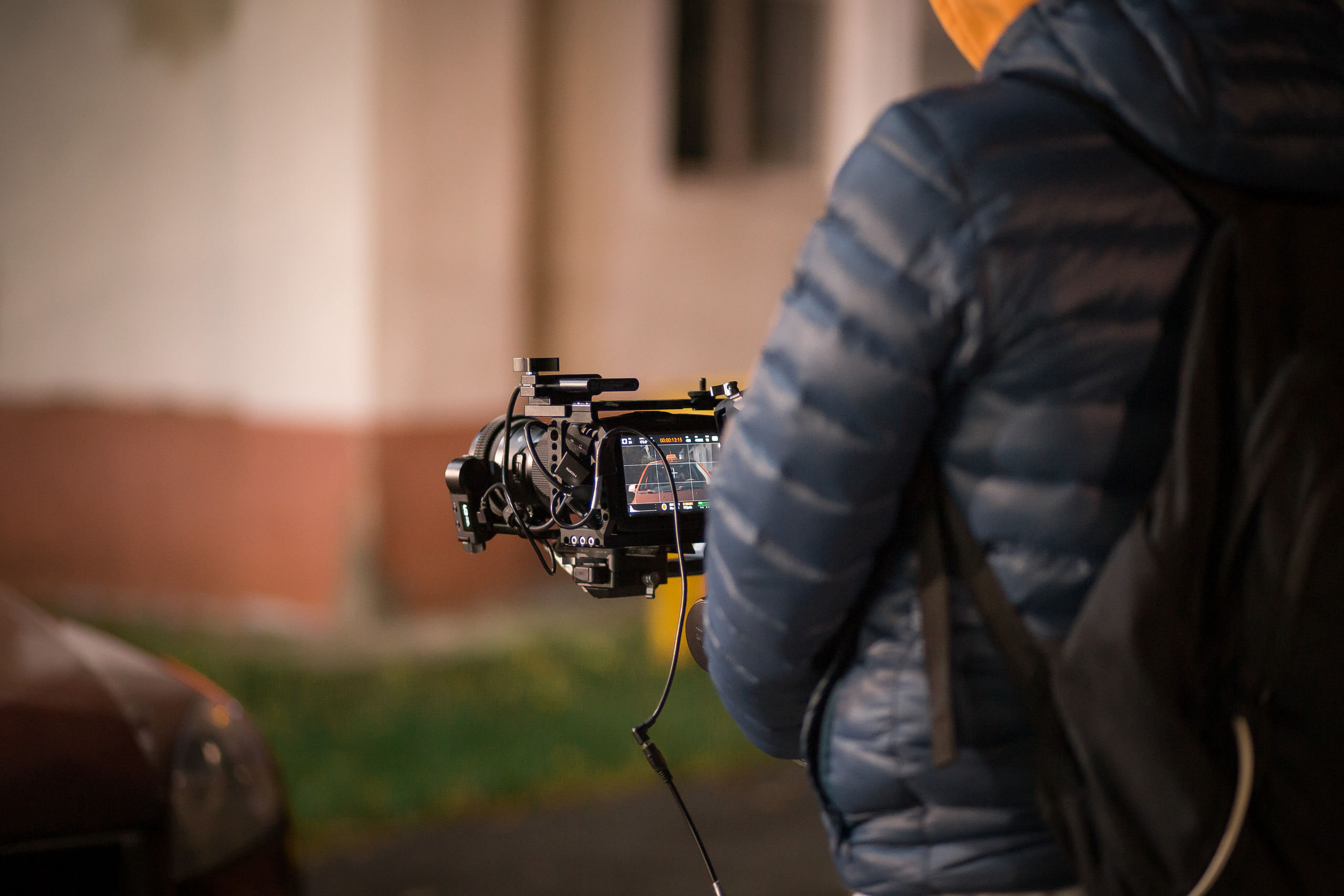 Бекстейдж со съемок фильма «Ловец». Фотографиня Мария Дикова