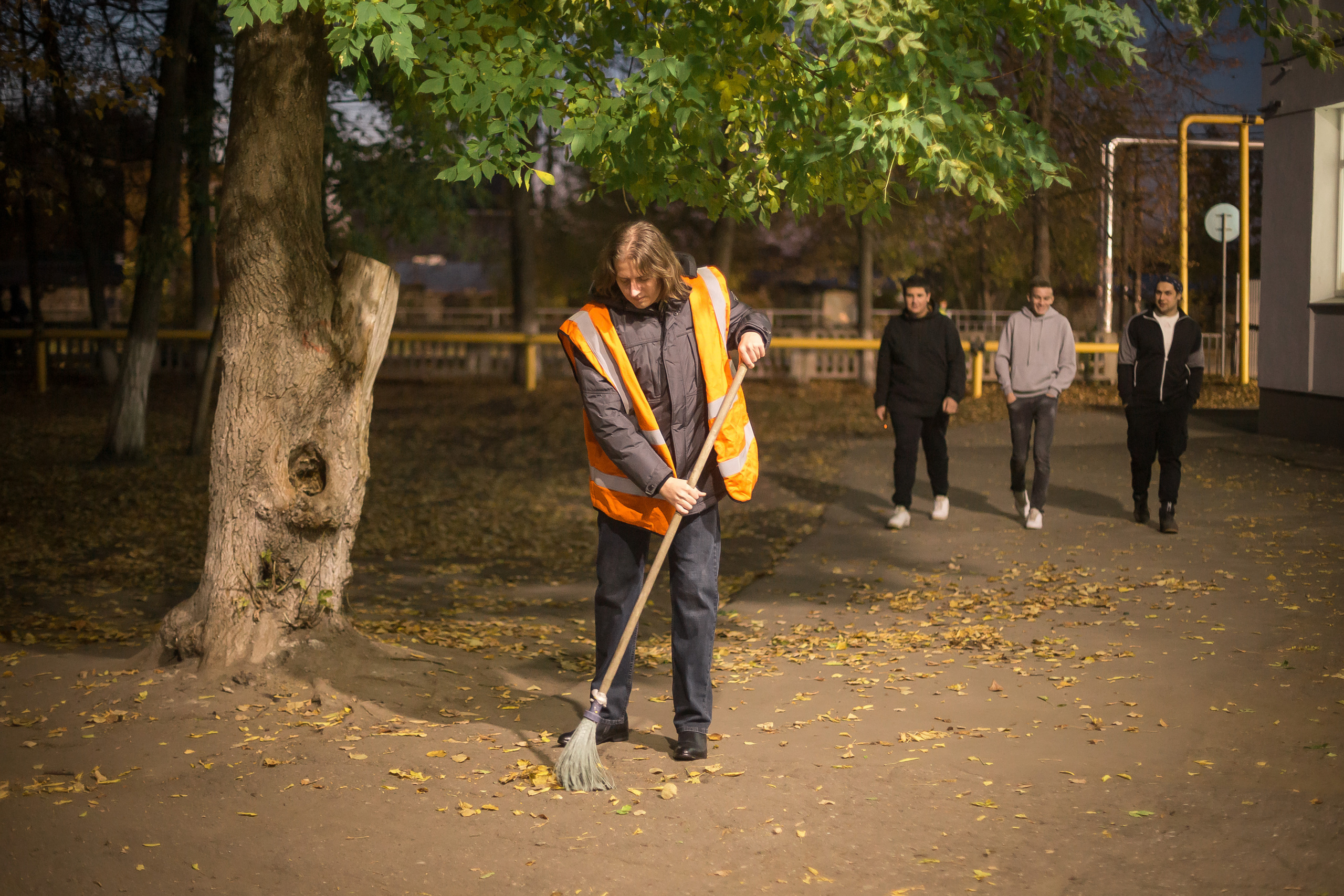 Бекстейдж со съемок фильма «Ловец». Фотографиня Мария Дикова