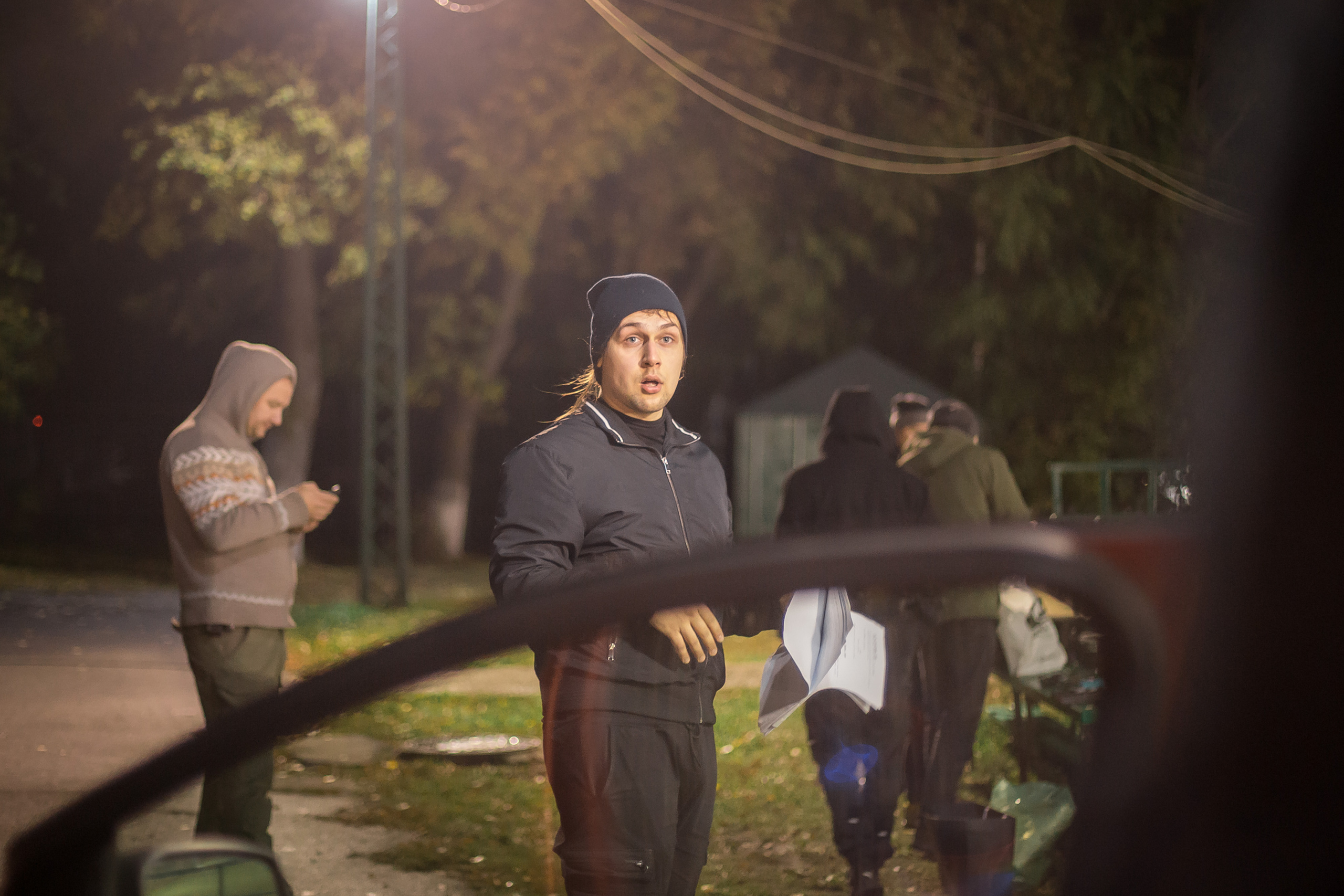 Бекстейдж со съемок фильма «Ловец». Фотографиня Мария Дикова