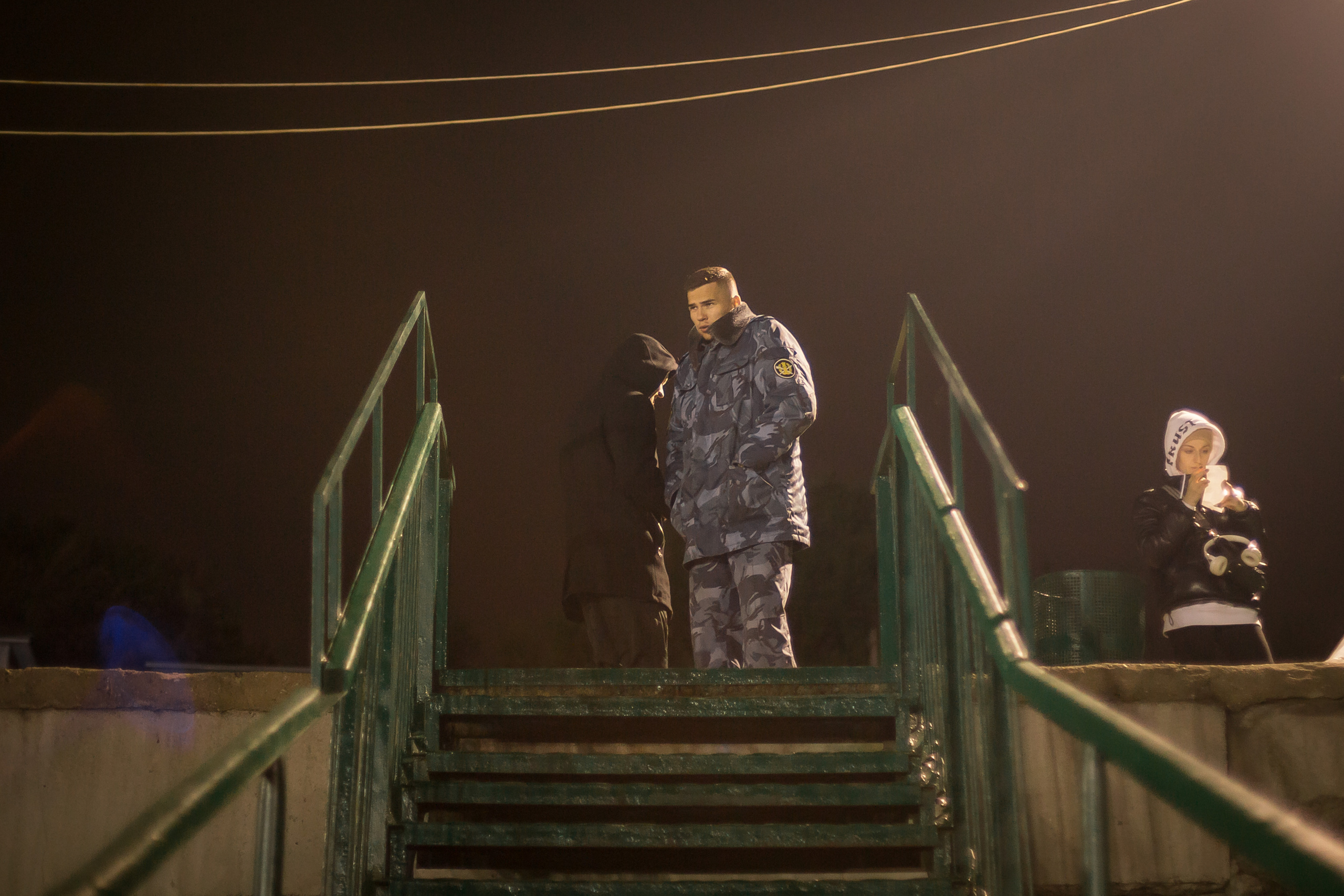 Бекстейдж со съемок фильма «Ловец». Фотографиня Мария Дикова