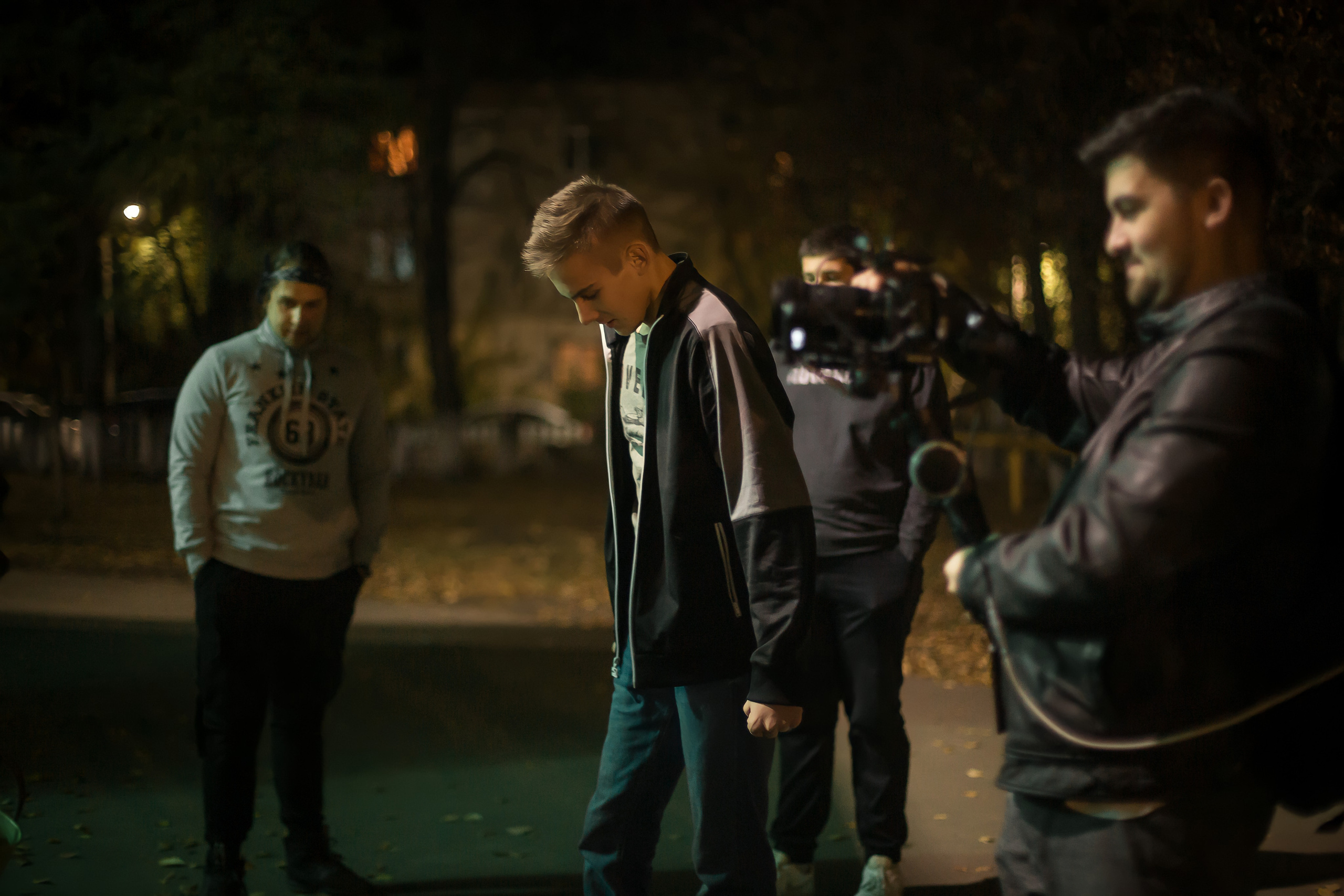 Бекстейдж со съемок фильма «Ловец». Фотографиня Мария Дикова