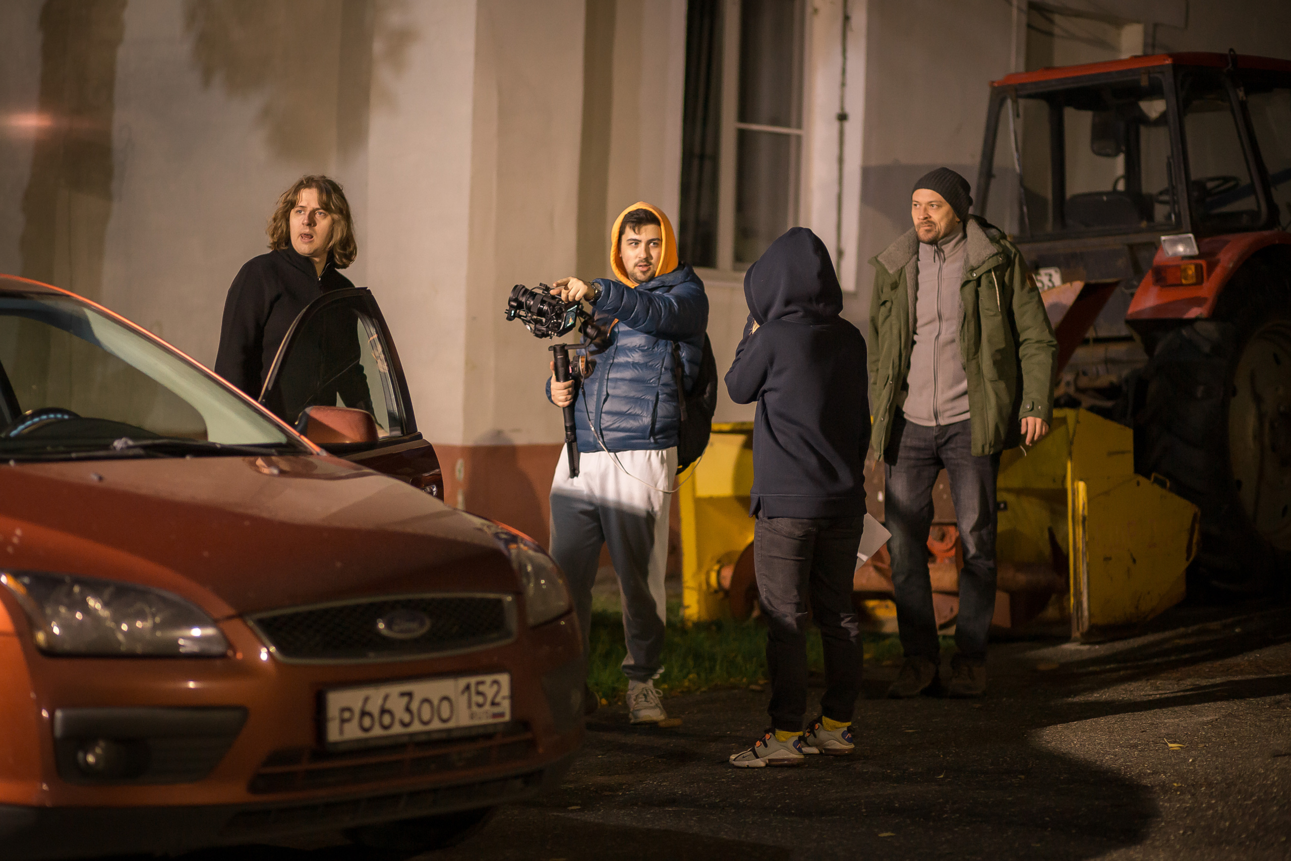 Бекстейдж со съемок фильма «Ловец». Фотографиня Мария Дикова