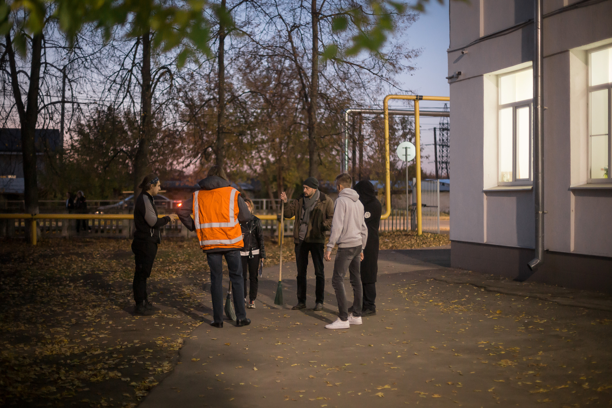 Бекстейдж со съемок фильма «Ловец». Фотографиня Мария Дикова