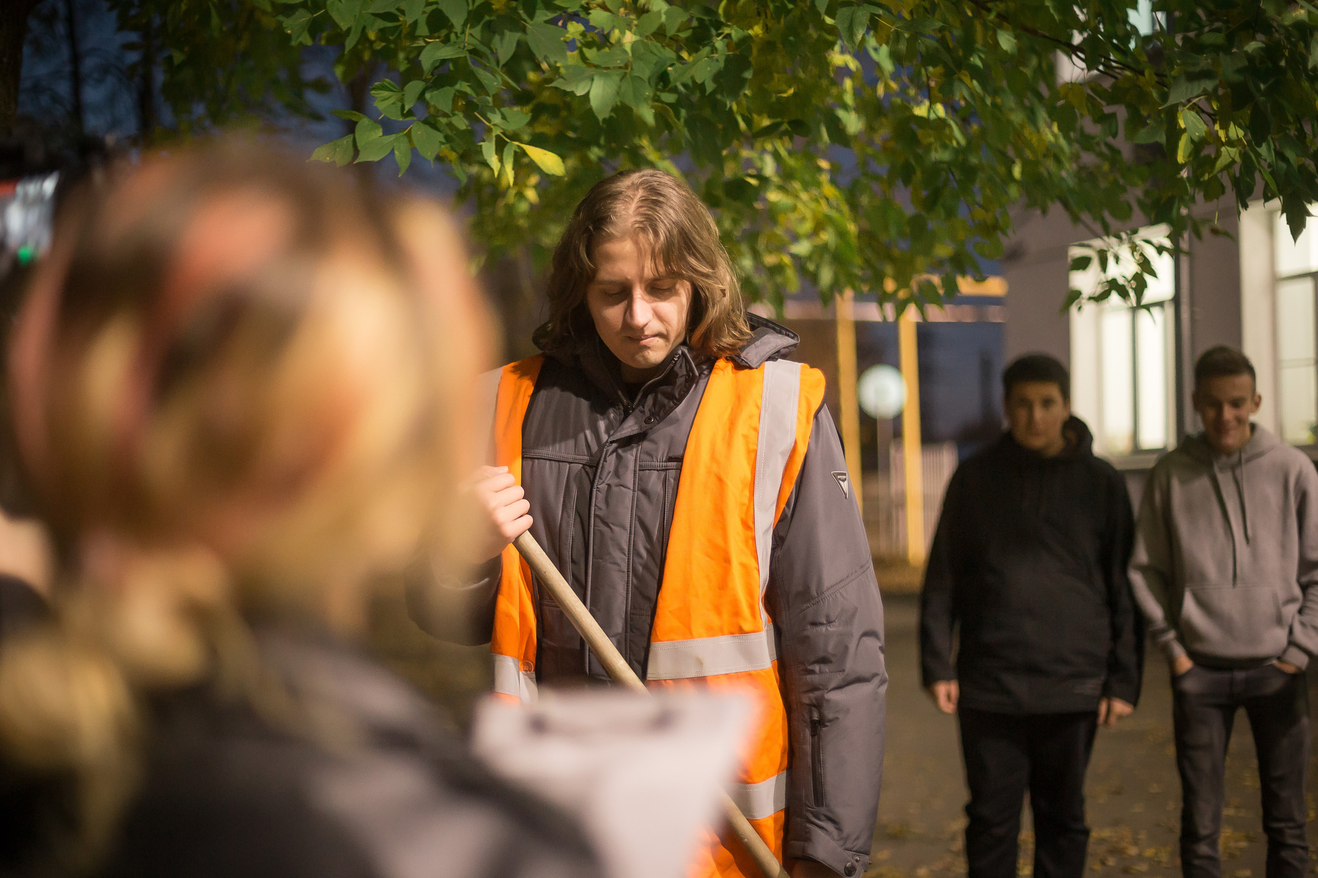 Бекстейдж со съемок фильма «Ловец». Фотографиня Мария Дикова