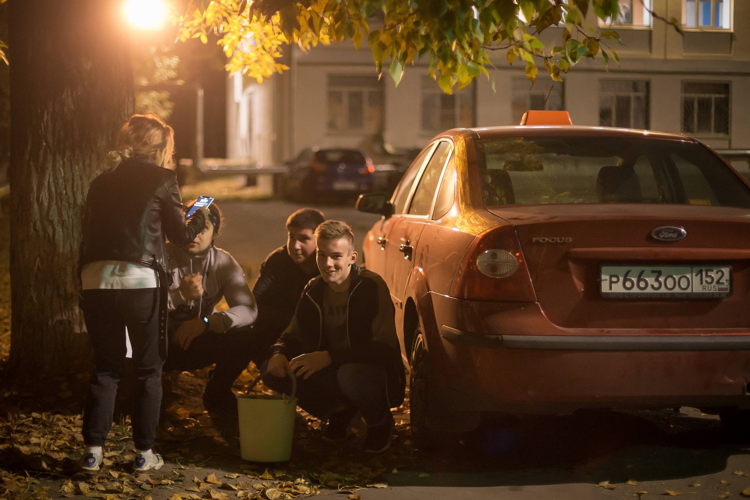 Бекстейдж со съемок фильма «Ловец». Фотографиня Мария Дикова