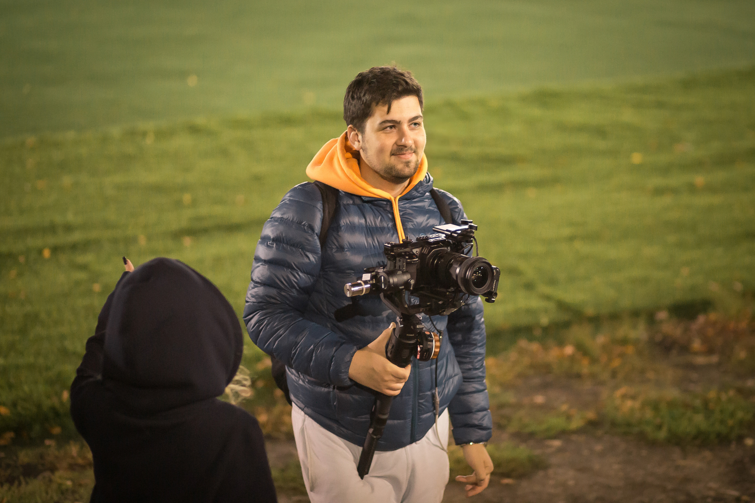 Бекстейдж со съемок фильма «Ловец». Фотографиня Мария Дикова