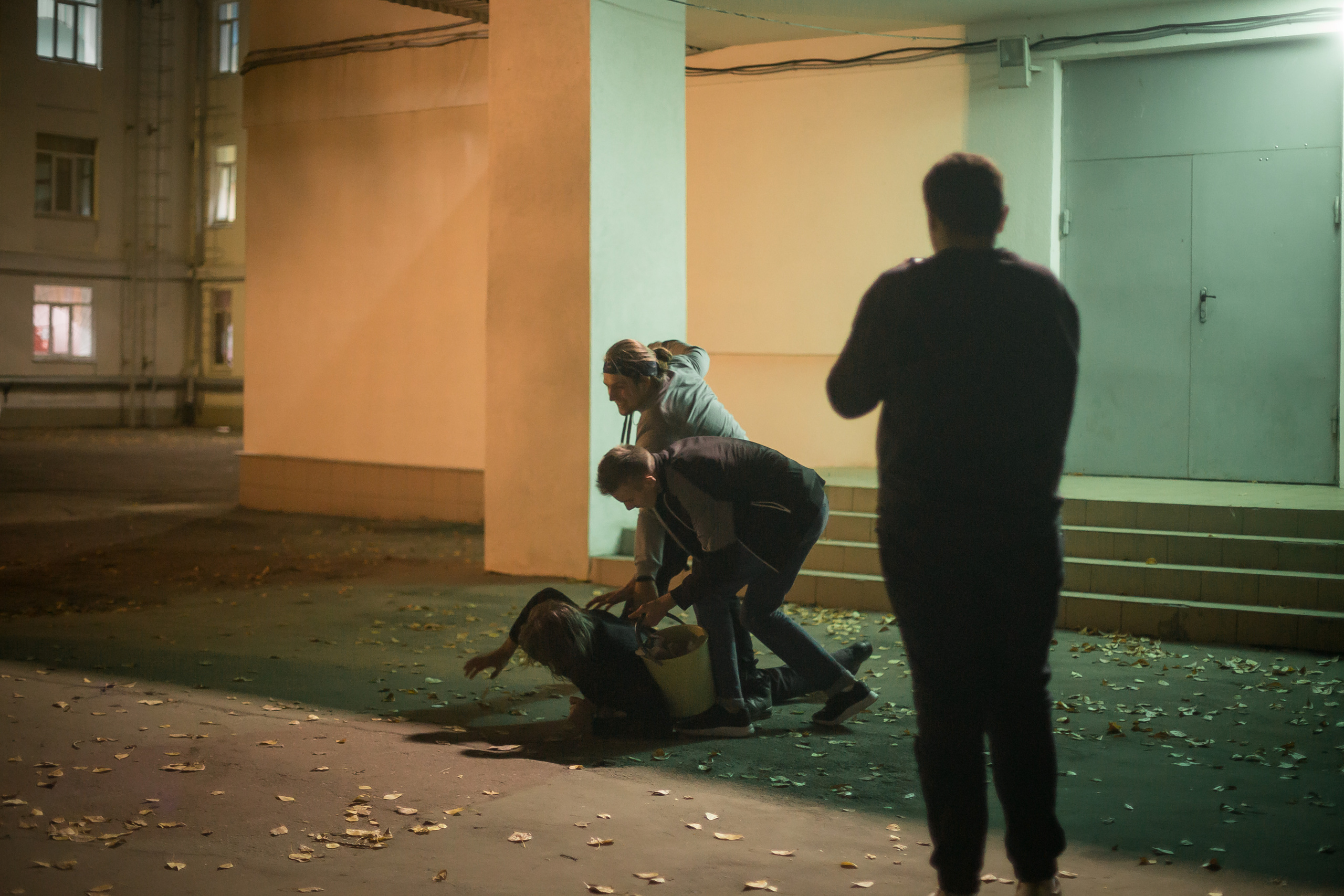 Бекстейдж со съемок фильма «Ловец». Фотографиня Мария Дикова