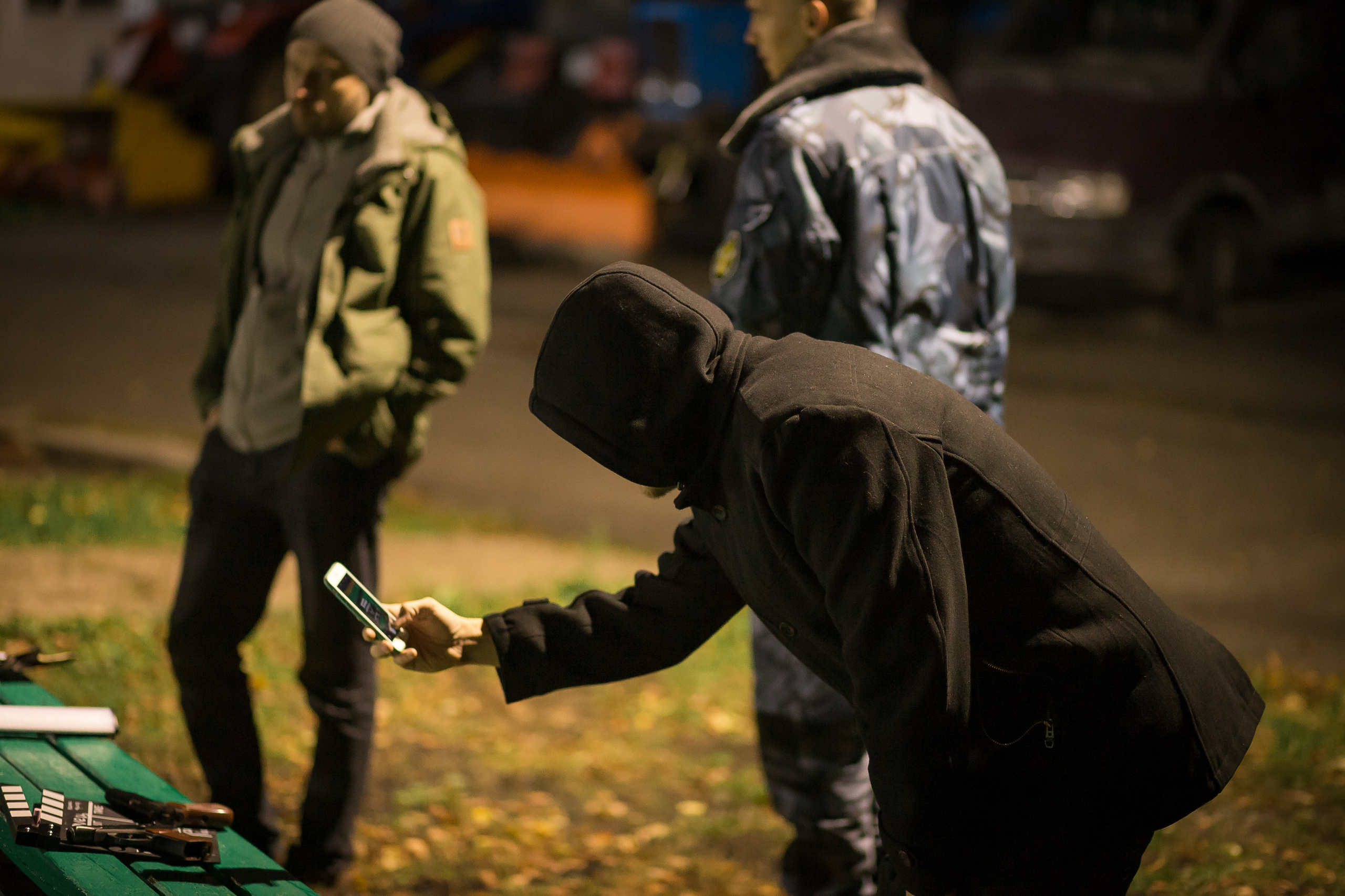 Бекстейдж со съемок фильма «Ловец». Фотографиня Мария Дикова