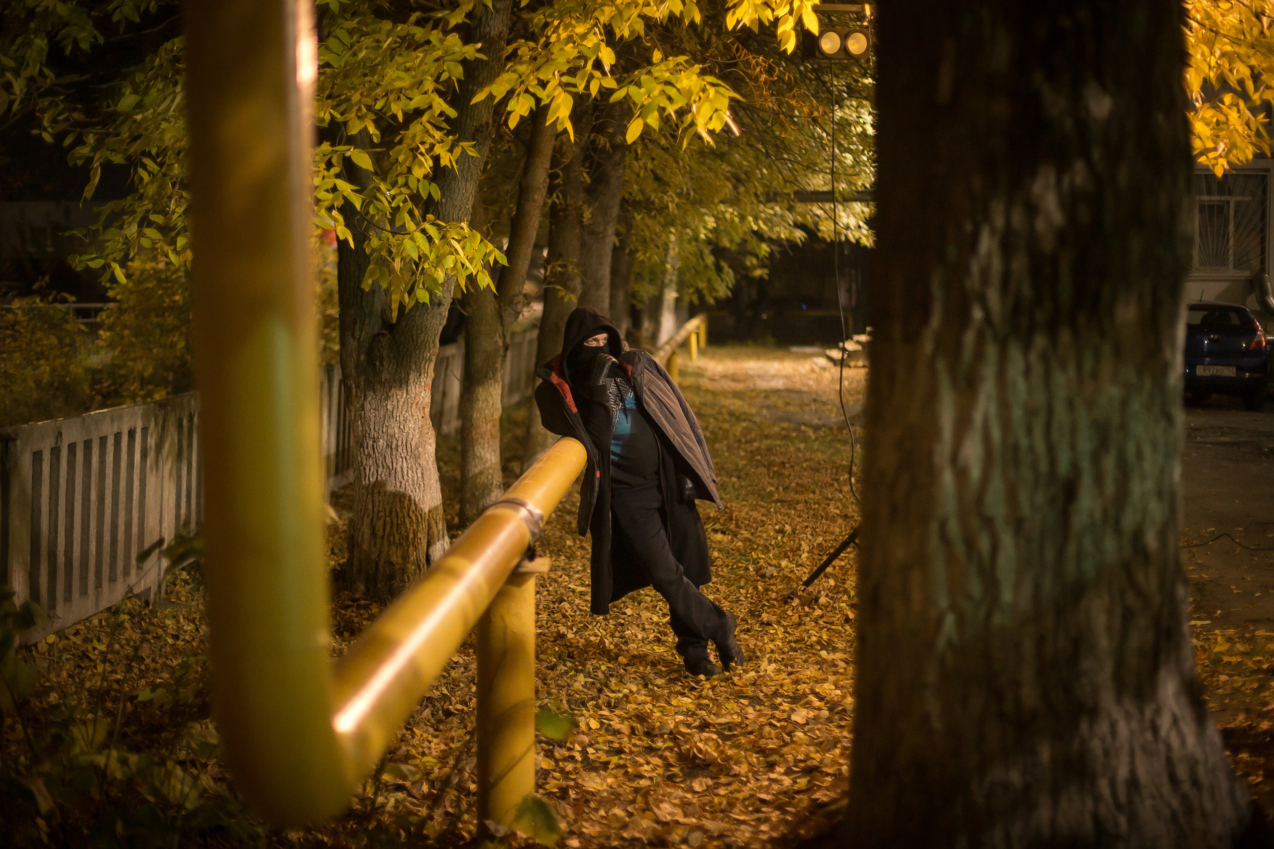 Бекстейдж со съемок фильма «Ловец». Фотографиня Мария Дикова