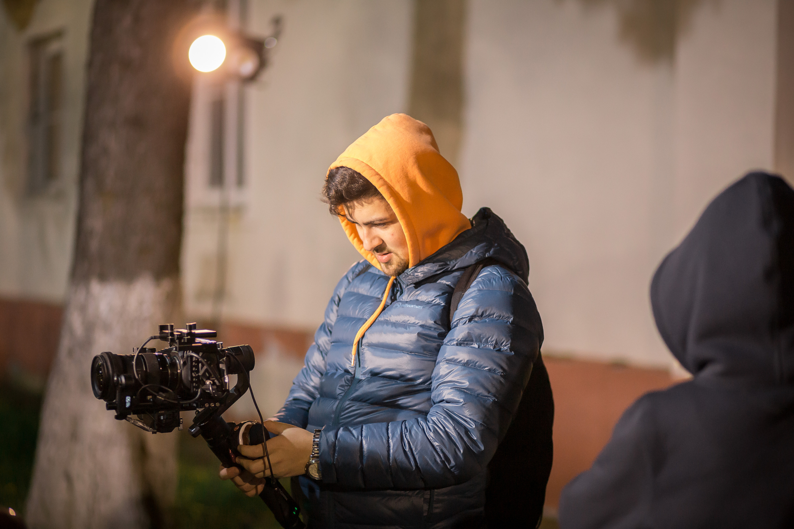 Бекстейдж со съемок фильма «Ловец». Фотографиня Мария Дикова