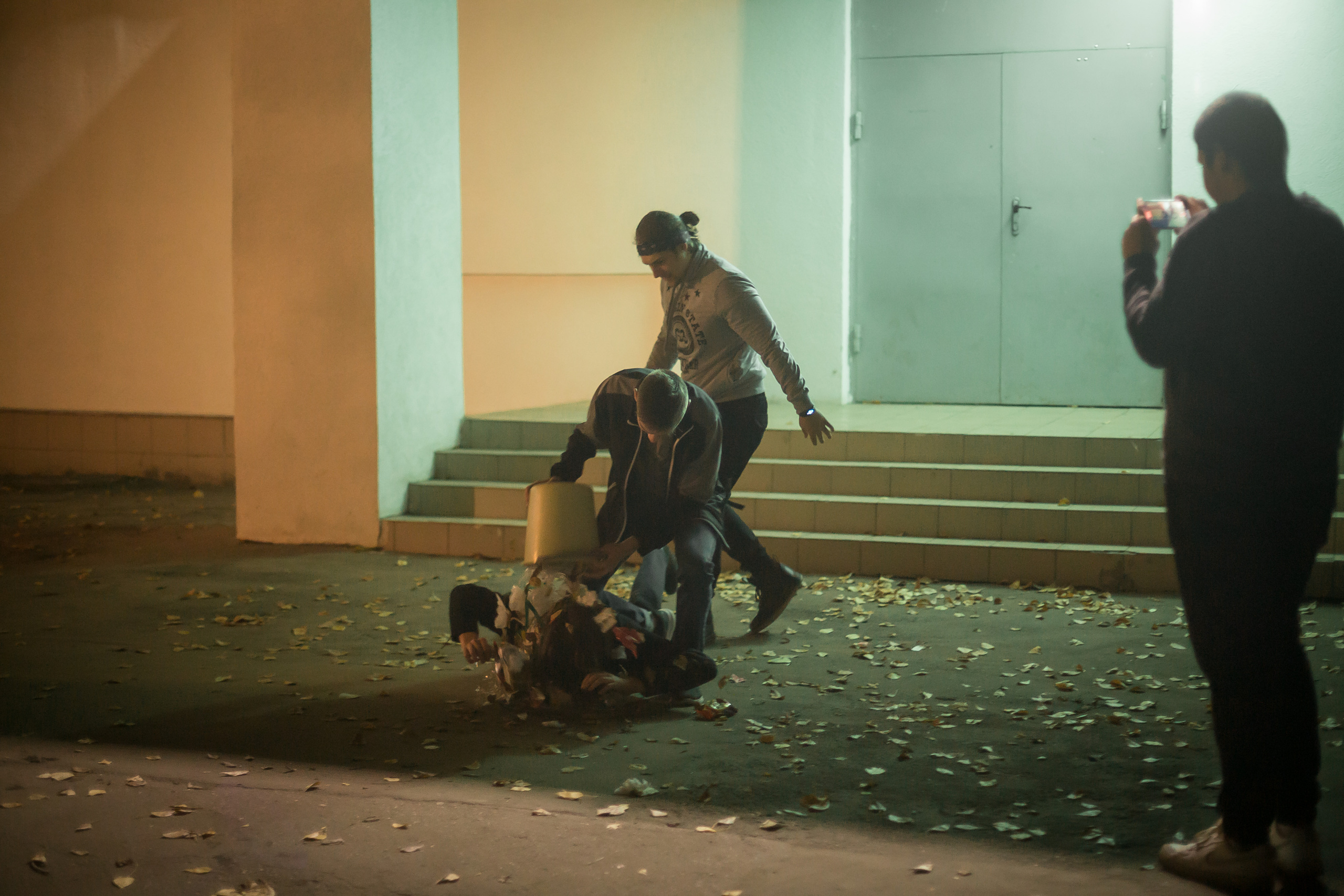 Бекстейдж со съемок фильма «Ловец». Фотографиня Мария Дикова