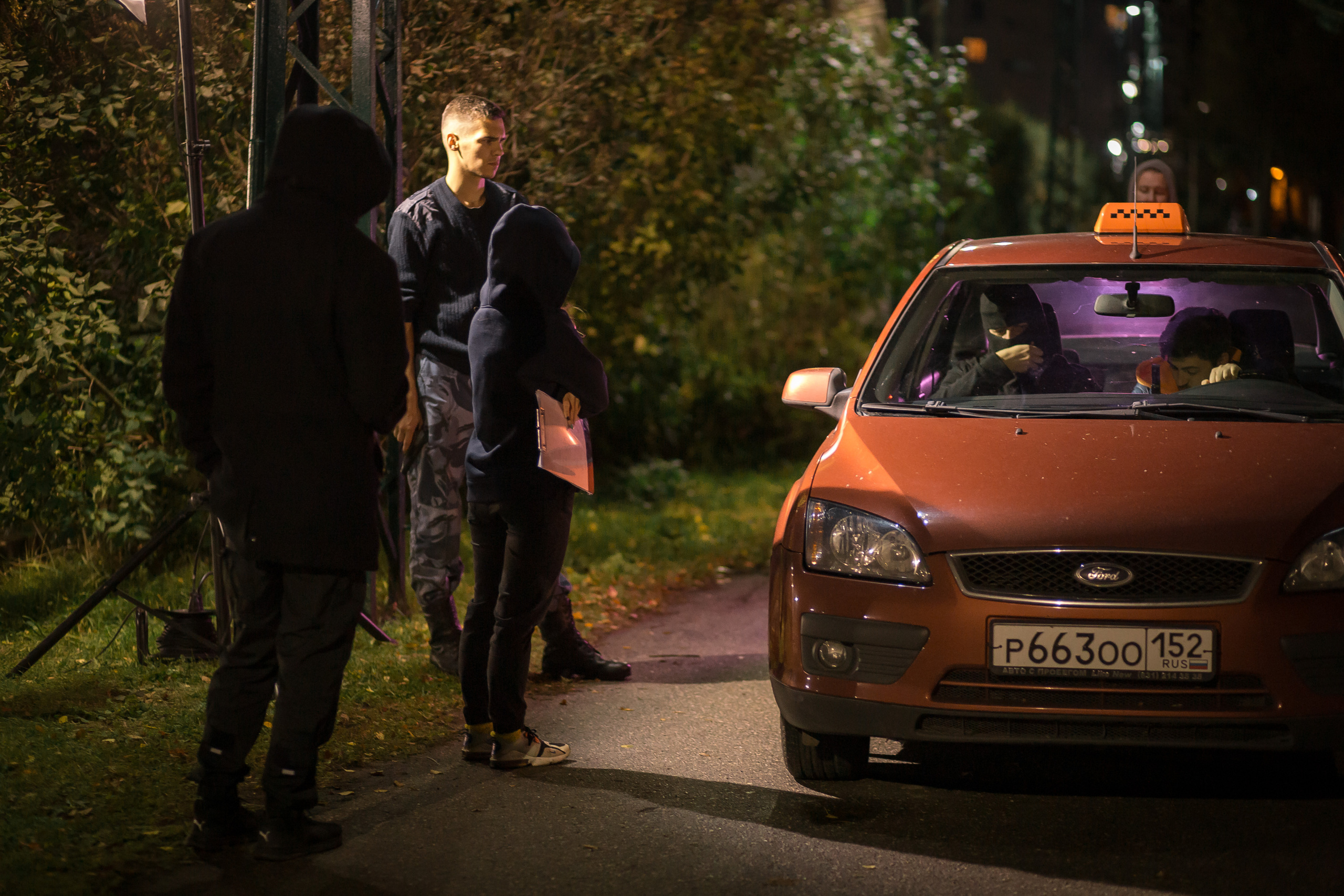 Бекстейдж со съемок фильма «Ловец». Фотографиня Мария Дикова