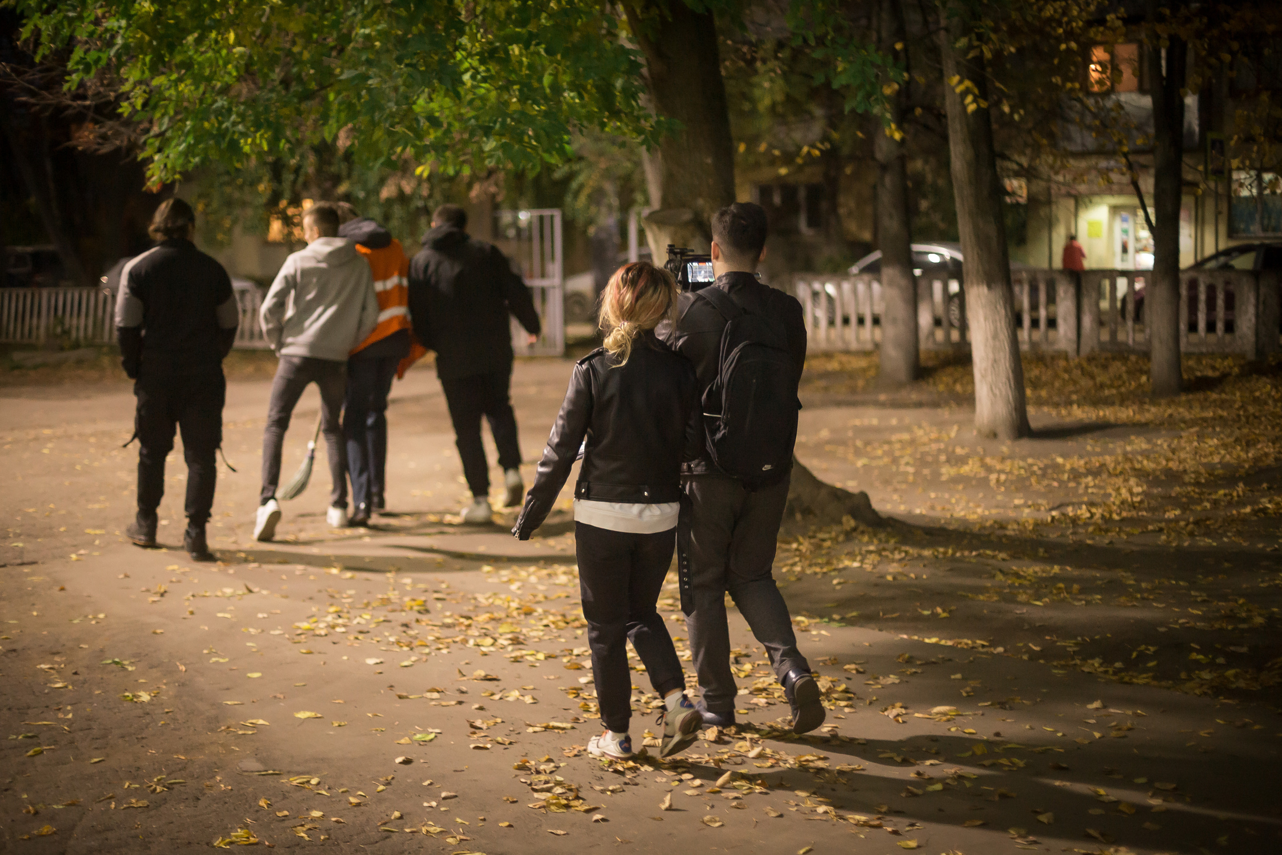 Бекстейдж со съемок фильма «Ловец». Фотографиня Мария Дикова
