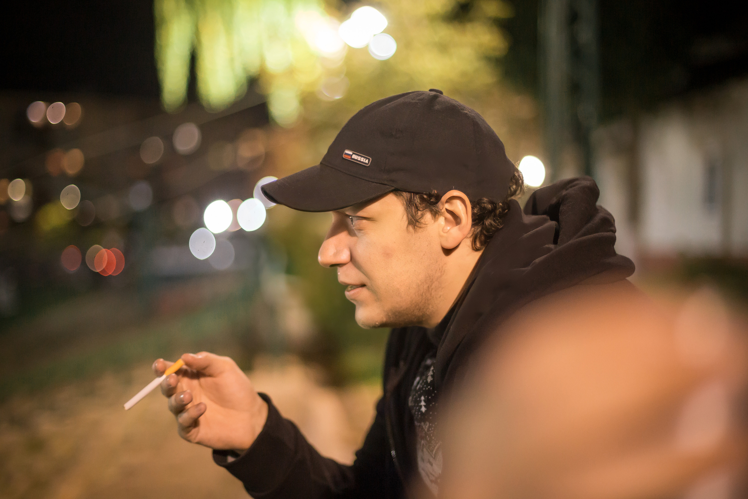 Бекстейдж со съемок фильма «Ловец». Фотографиня Мария Дикова