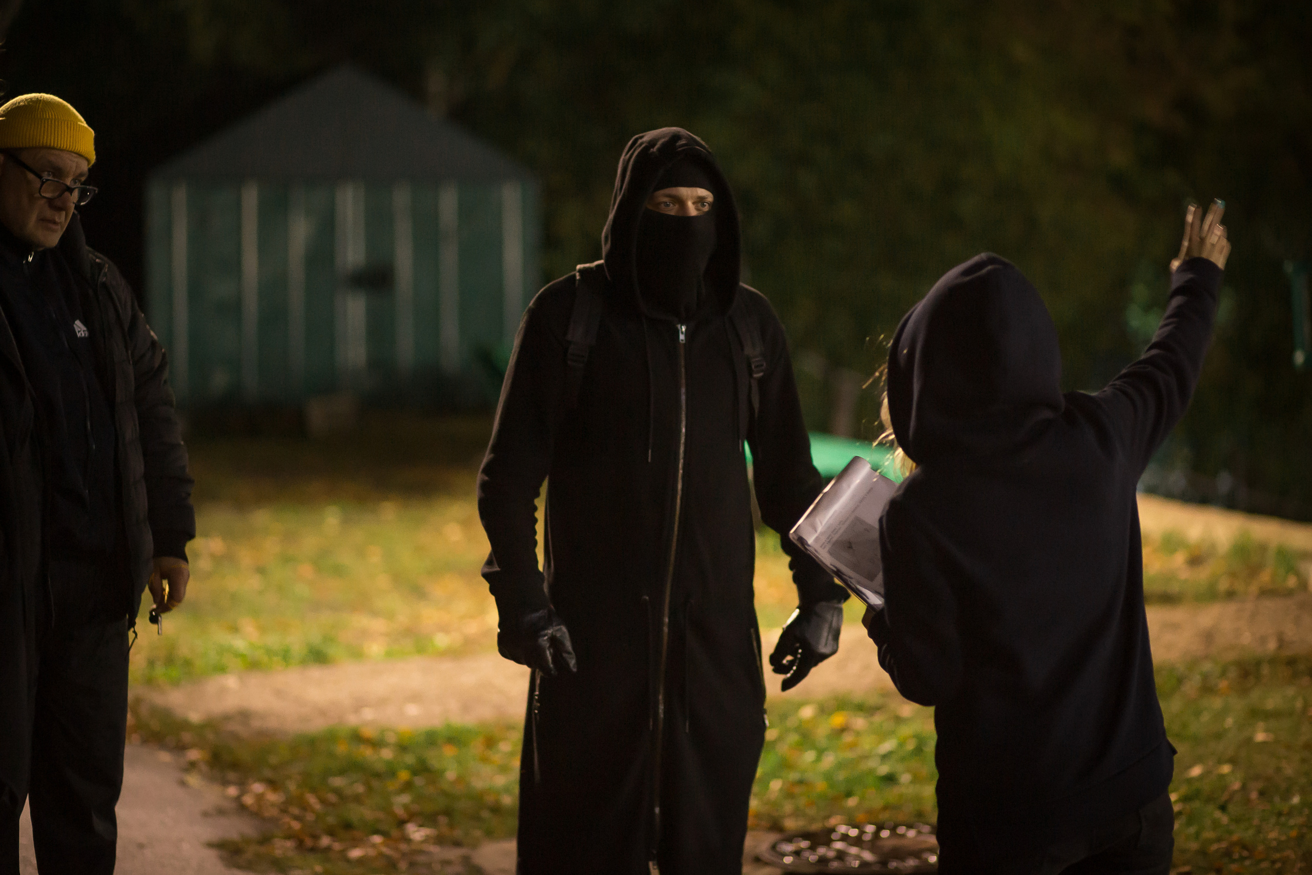 Бекстейдж со съемок фильма «Ловец». Фотографиня Мария Дикова