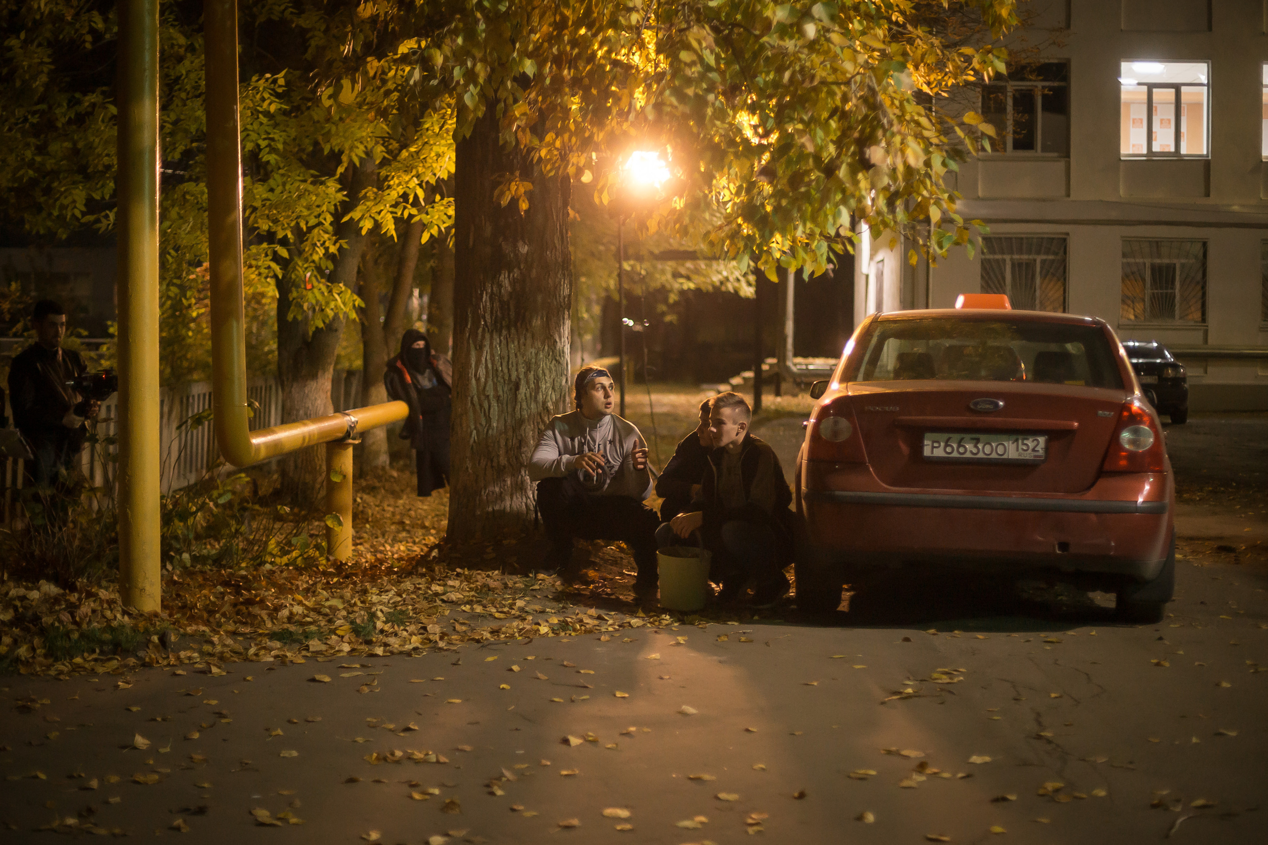 Бекстейдж со съемок фильма «Ловец». Фотографиня Мария Дикова