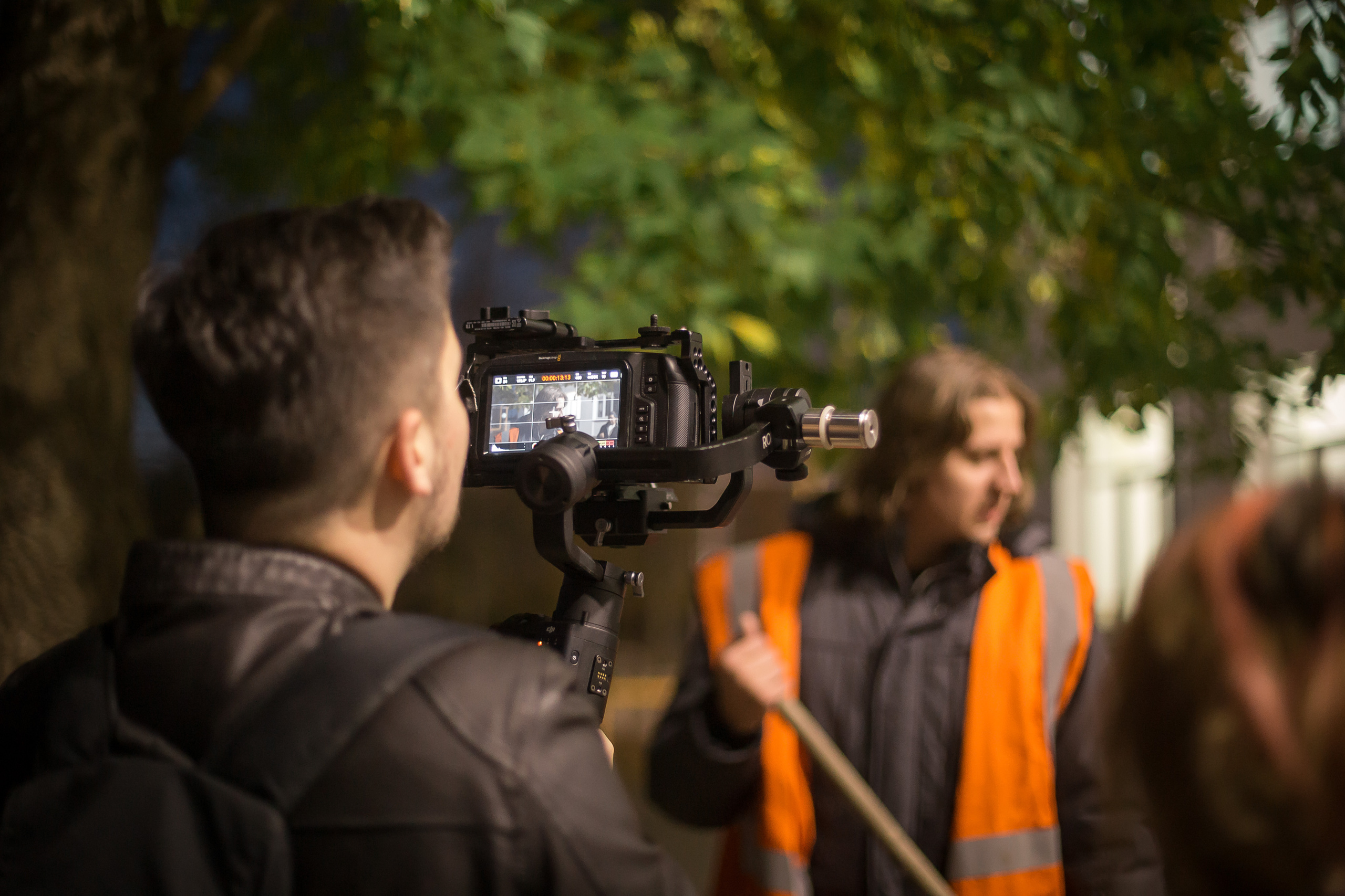 Бекстейдж со съемок фильма «Ловец». Фотографиня Мария Дикова