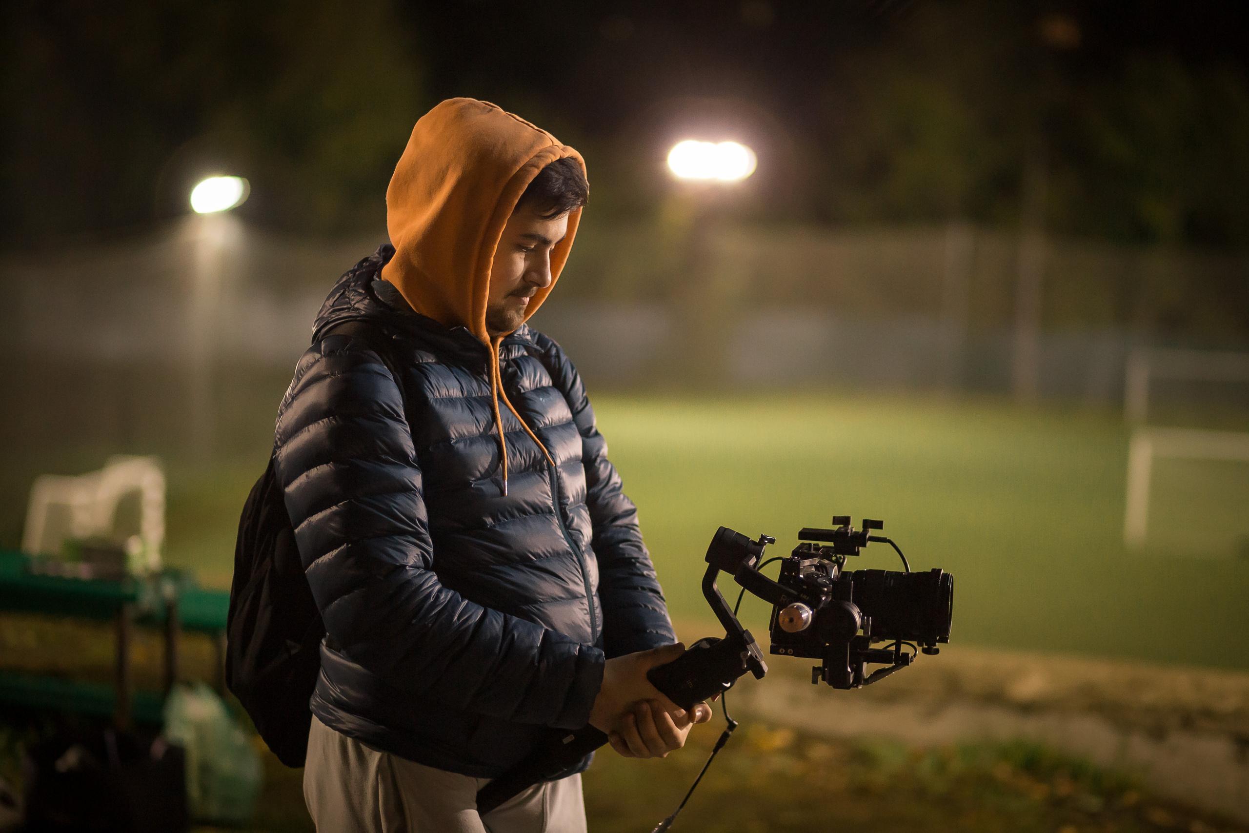 Бекстейдж со съемок фильма «Ловец». Фотографиня Мария Дикова