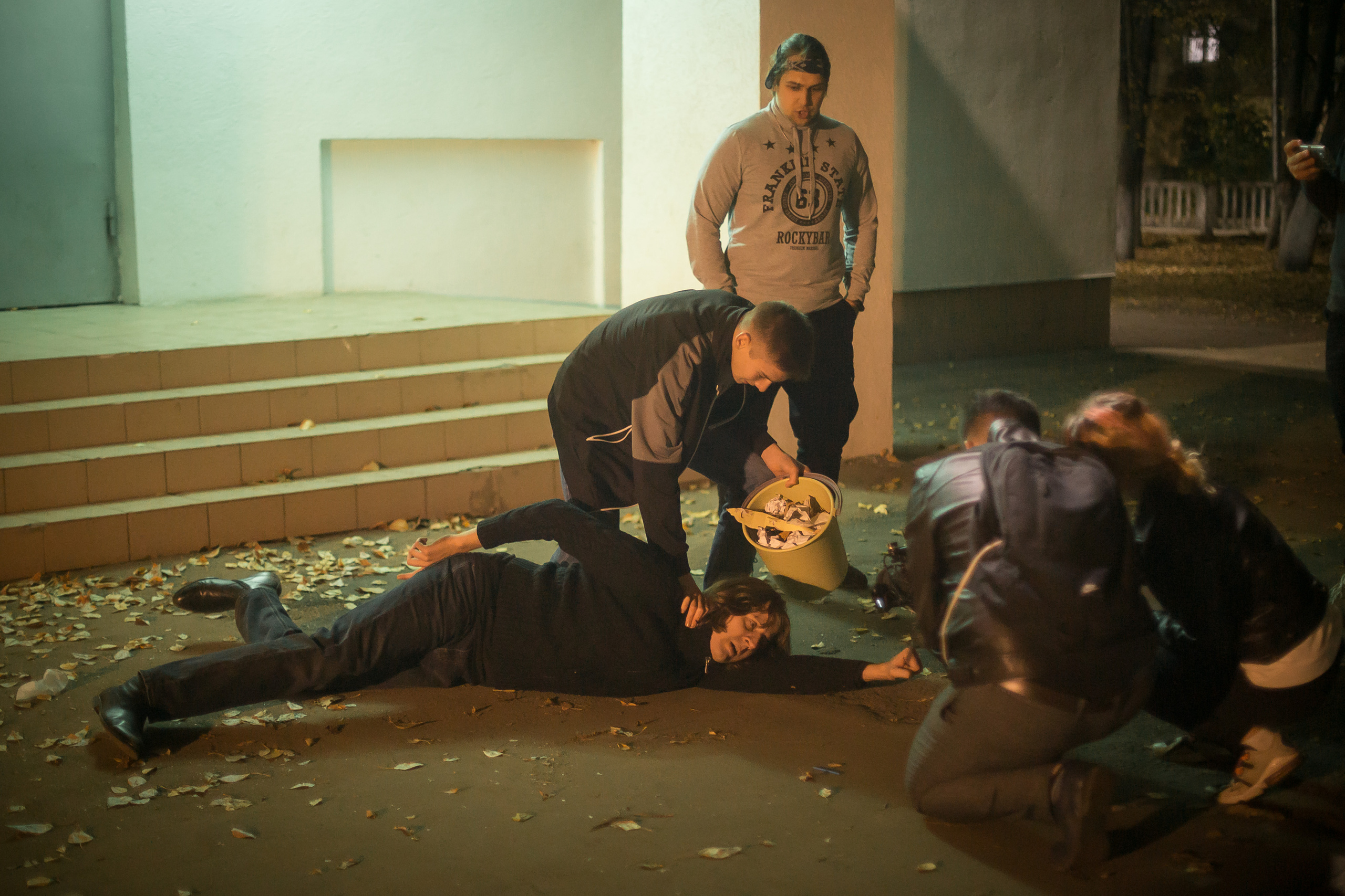 Бекстейдж со съемок фильма «Ловец». Фотографиня Мария Дикова