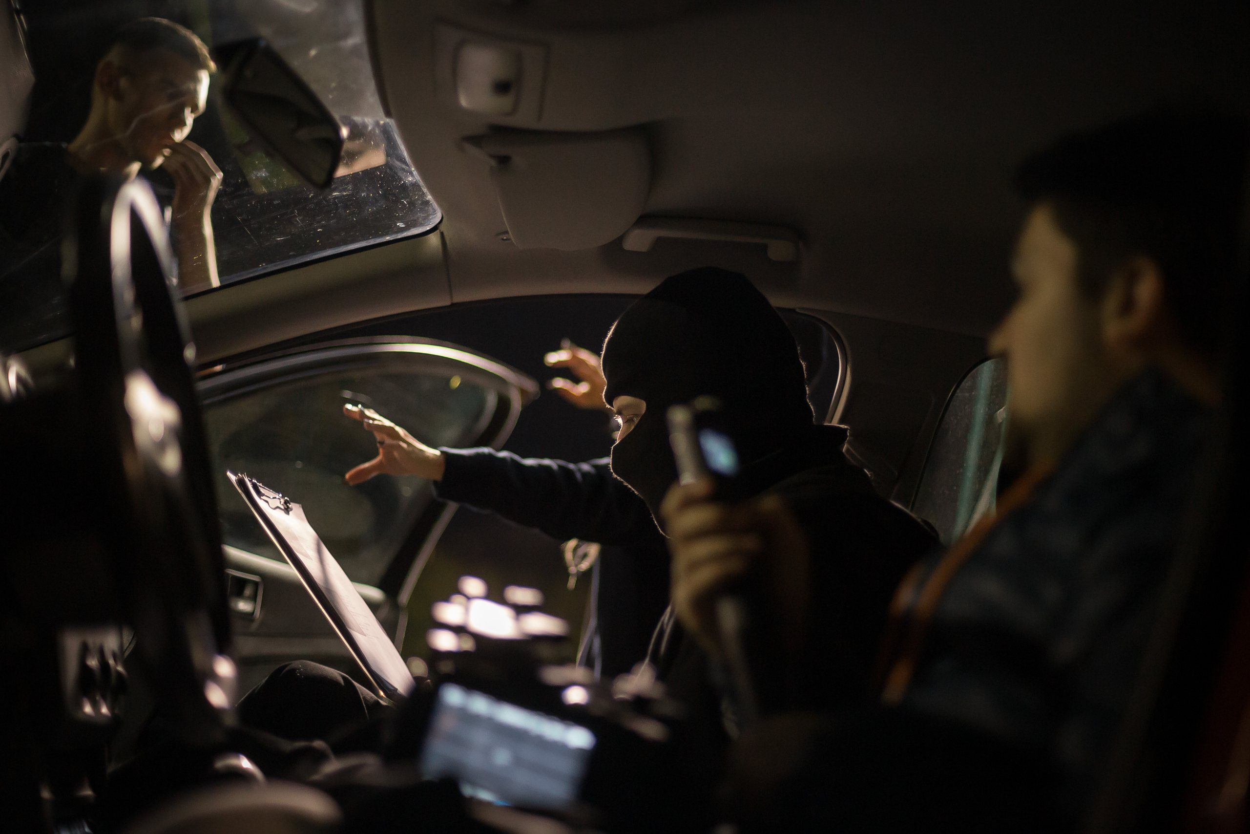 Бекстейдж со съемок фильма «Ловец». Фотографиня Мария Дикова