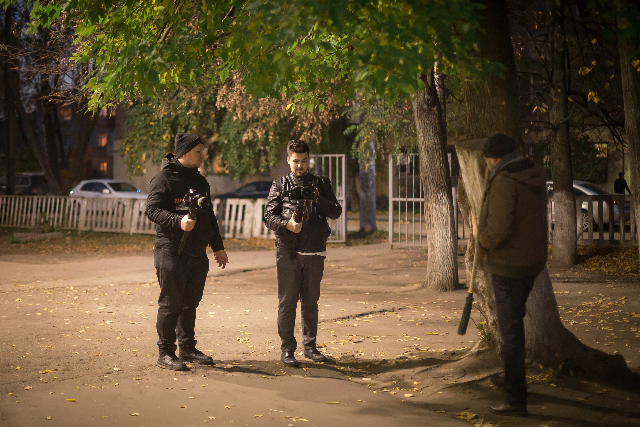 Бекстейдж со съемок фильма «Ловец». Фотографиня Мария Дикова