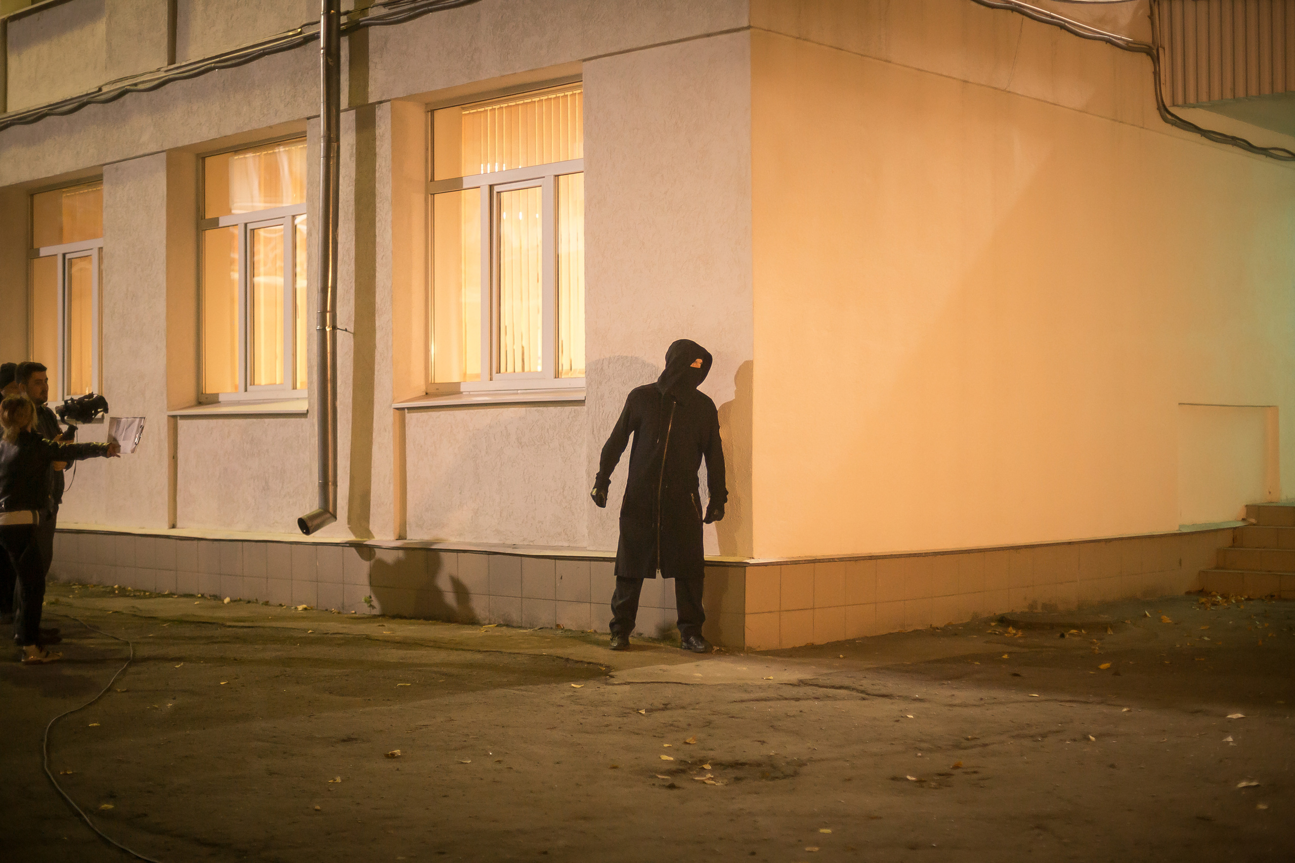 Бекстейдж со съемок фильма «Ловец». Фотографиня Мария Дикова