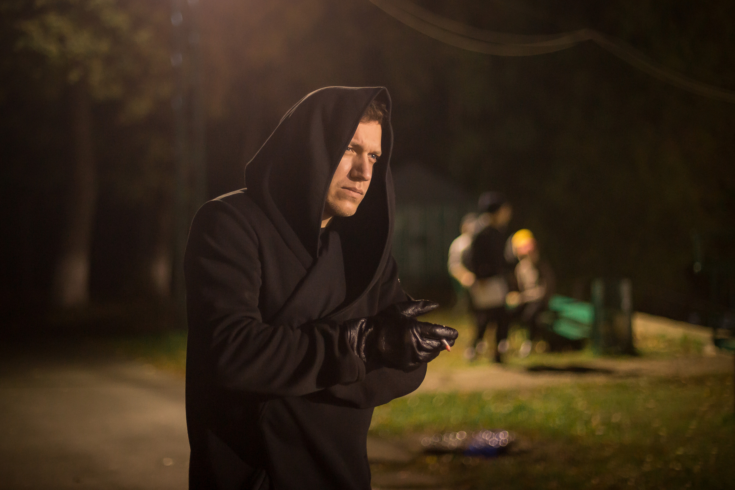 Бекстейдж со съемок фильма «Ловец». Фотографиня Мария Дикова