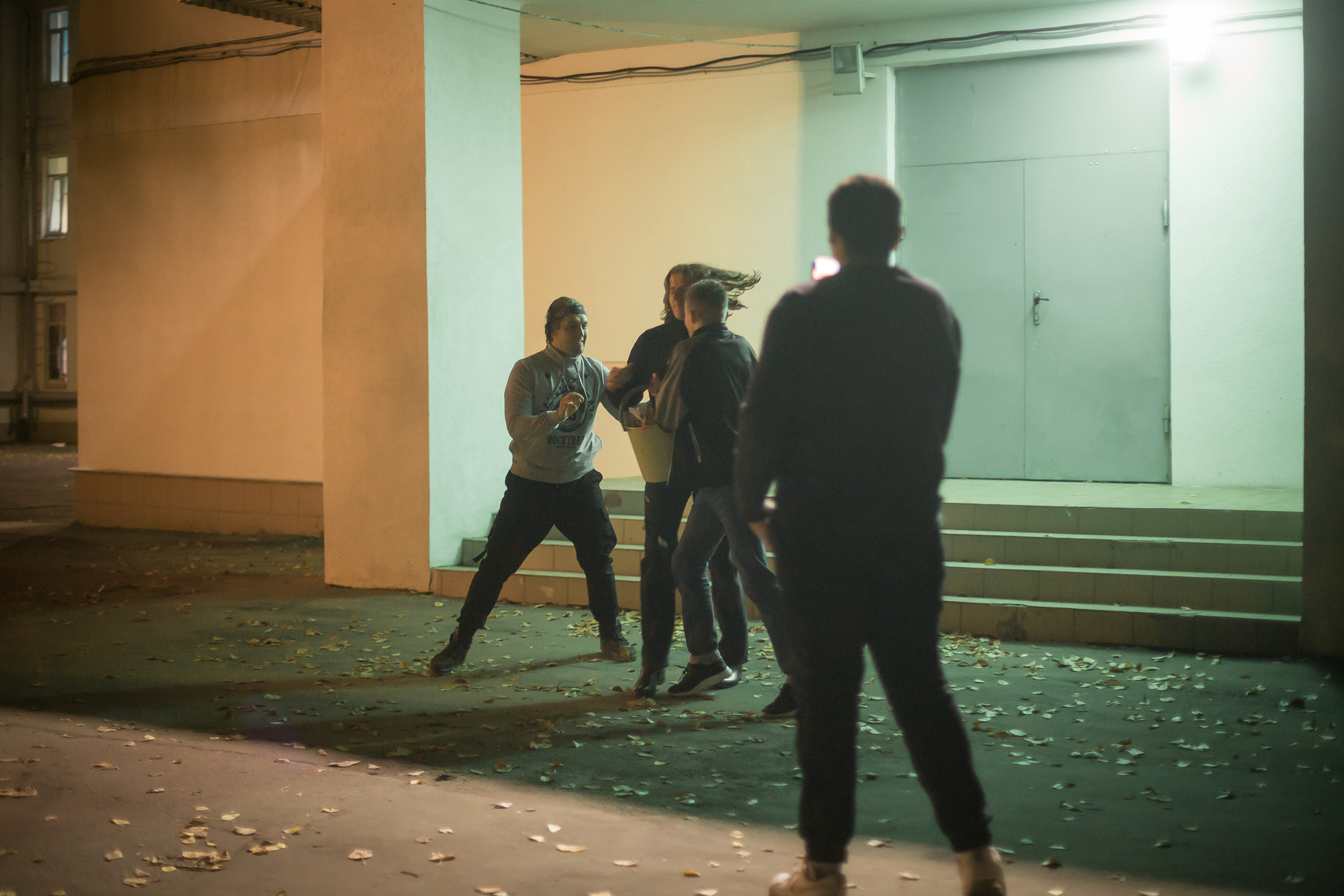 Бекстейдж со съемок фильма «Ловец». Фотографиня Мария Дикова