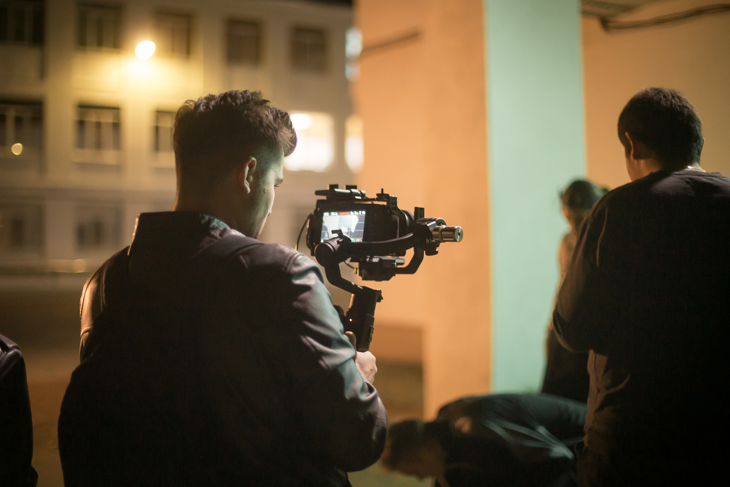 Бекстейдж со съемок фильма «Ловец». Фотографиня Мария Дикова