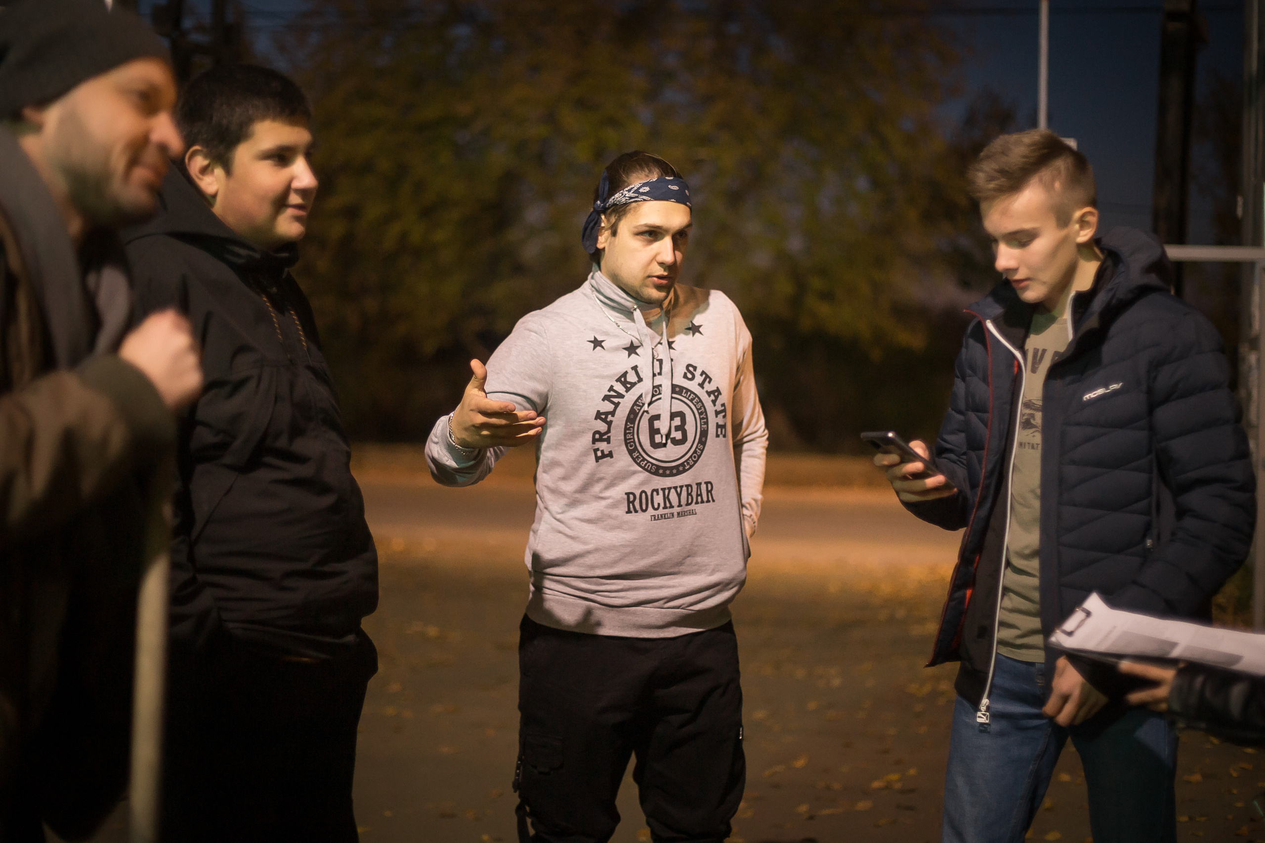 Бекстейдж со съемок фильма «Ловец». Фотографиня Мария Дикова