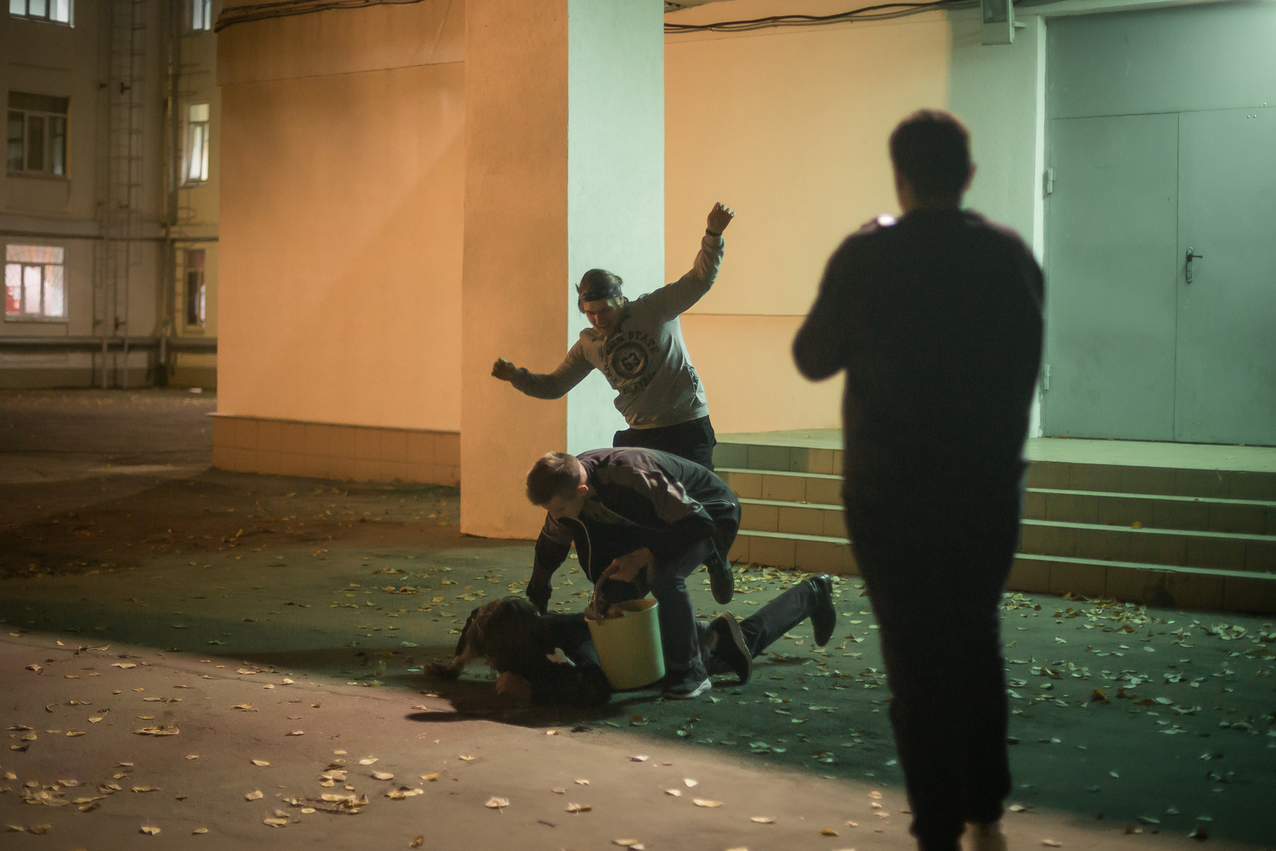 Бекстейдж со съемок фильма «Ловец». Фотографиня Мария Дикова