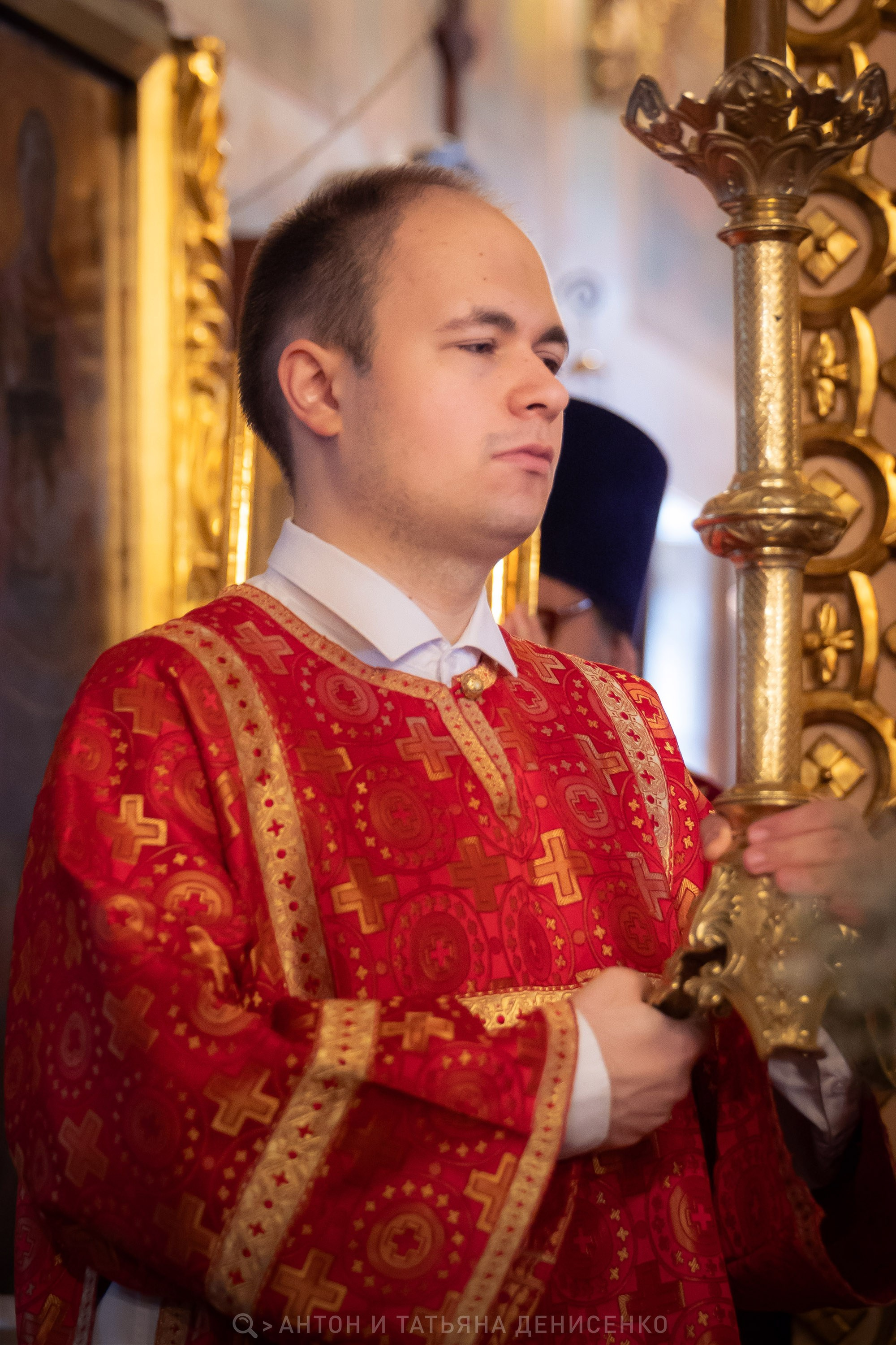 Храм Преображения Господня в Богородском. Антипасха. Антон и Татьяна Денисенко — В храме