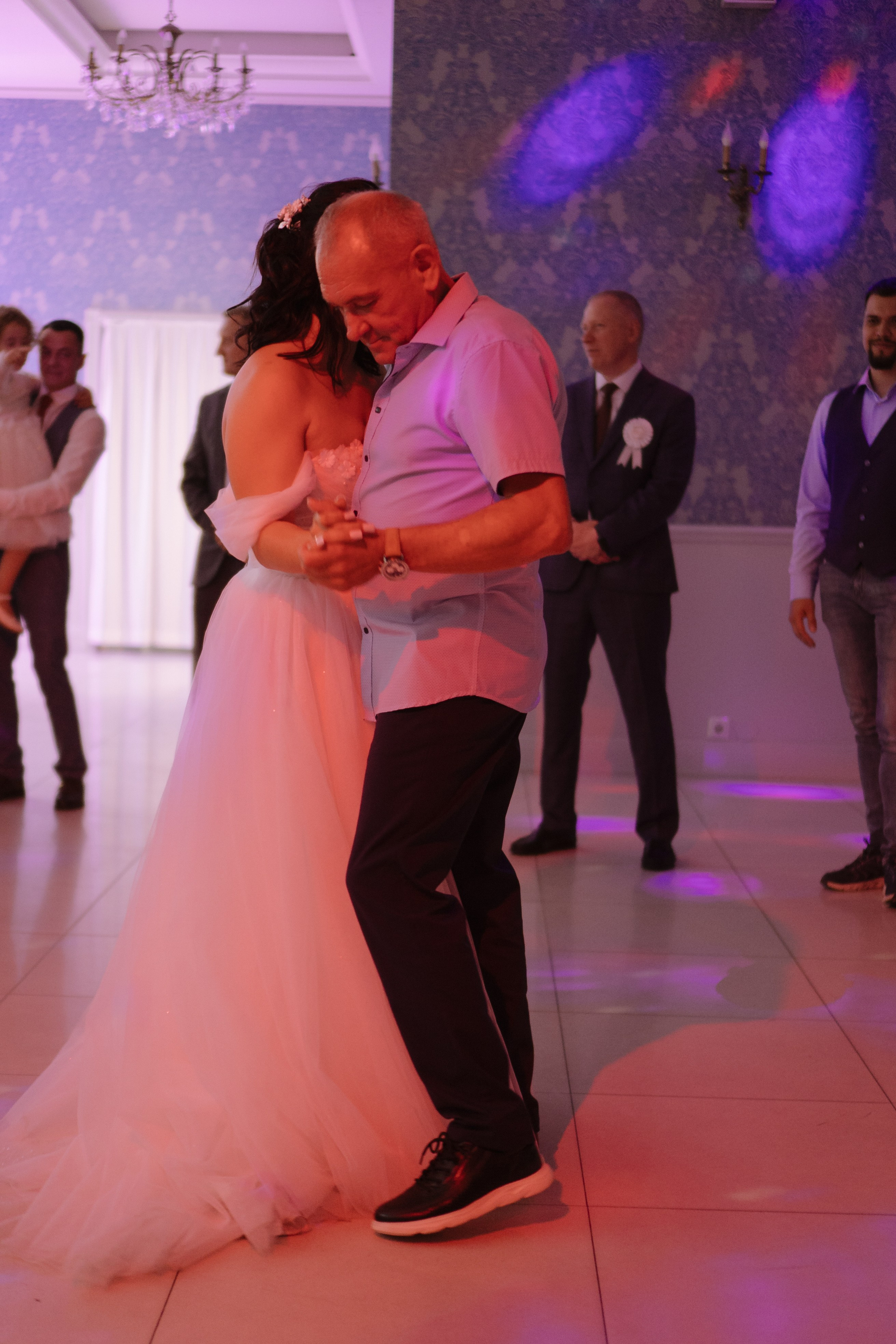 ТАНЕЦ ОТЦА И ДОЧЕРИ НА БАНКЕТЕ (СВАДЕБНАЯ ФОТОСЕСИИЯ БАНКЕТА). Профессиональный фотограф, Санкт-Петербург — Виктория Богомолова