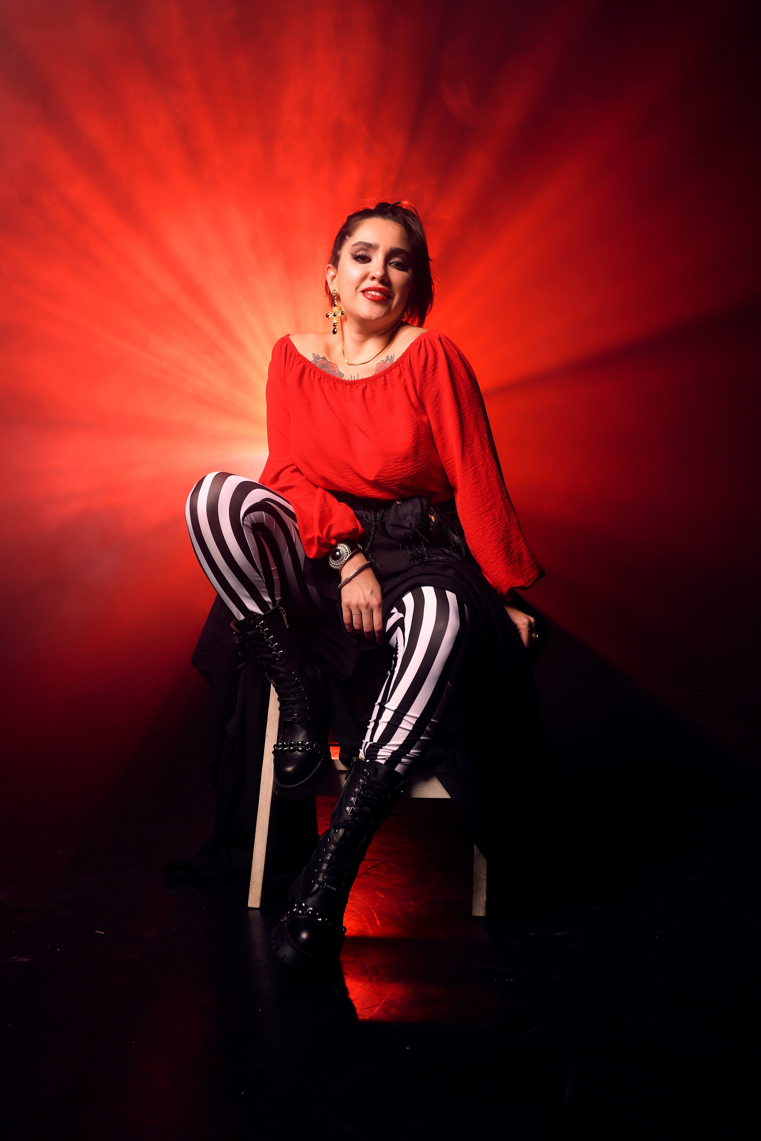 Фотосессия в цыганском образе