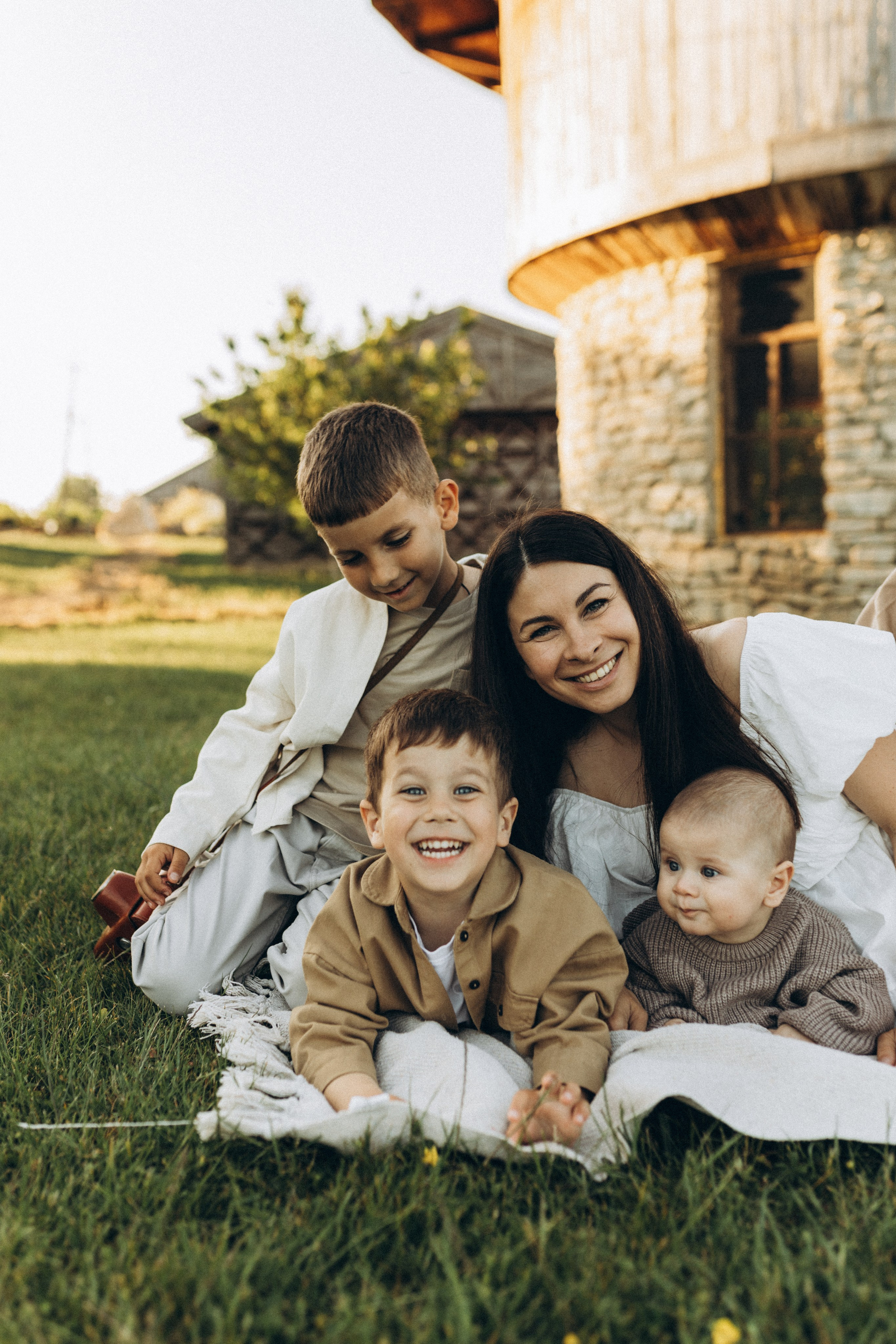 Закат на ферме. Семейный фотограф в Новороссийске и Анапе Александра Яковлева