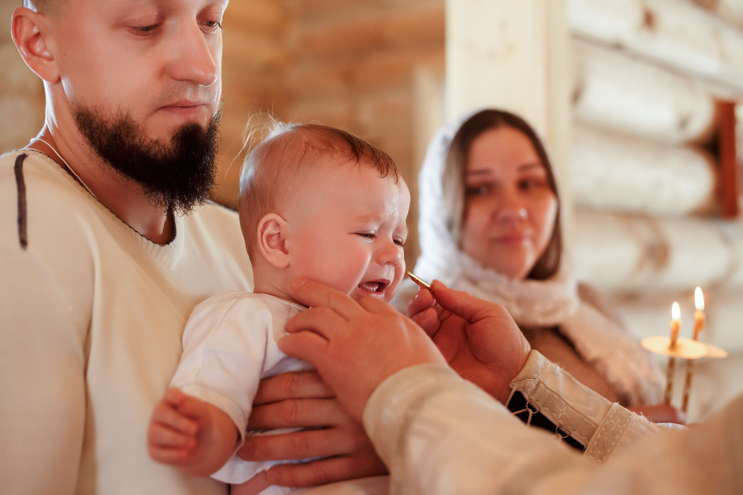 Таинство крещения Дмитрия. Портретный, семейный, свадебный фотограф в Брянске Маргарита Василькова