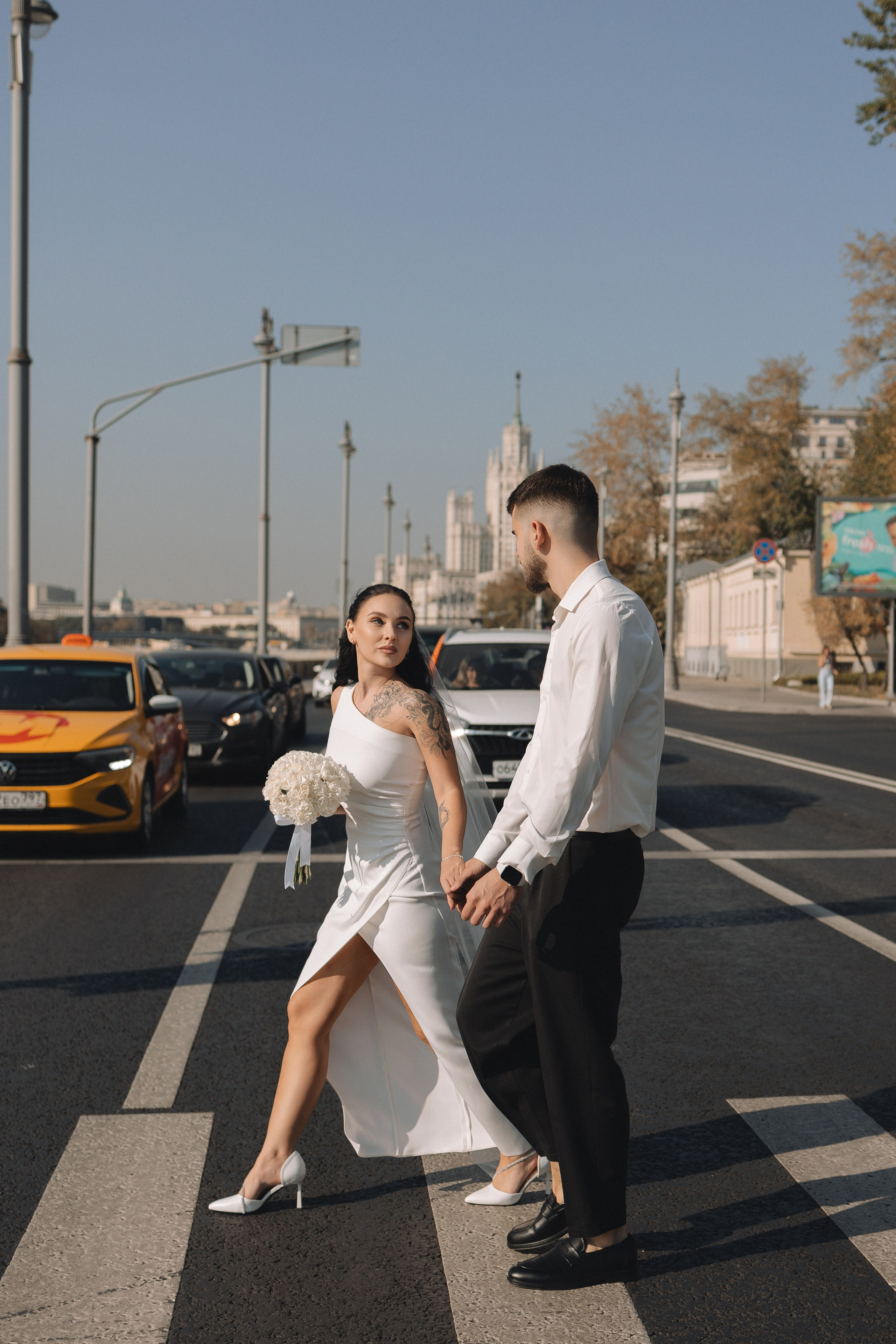 Милена и Филипп (2024). Свадебный и семейный фотограф в Москве Яна Шувалова