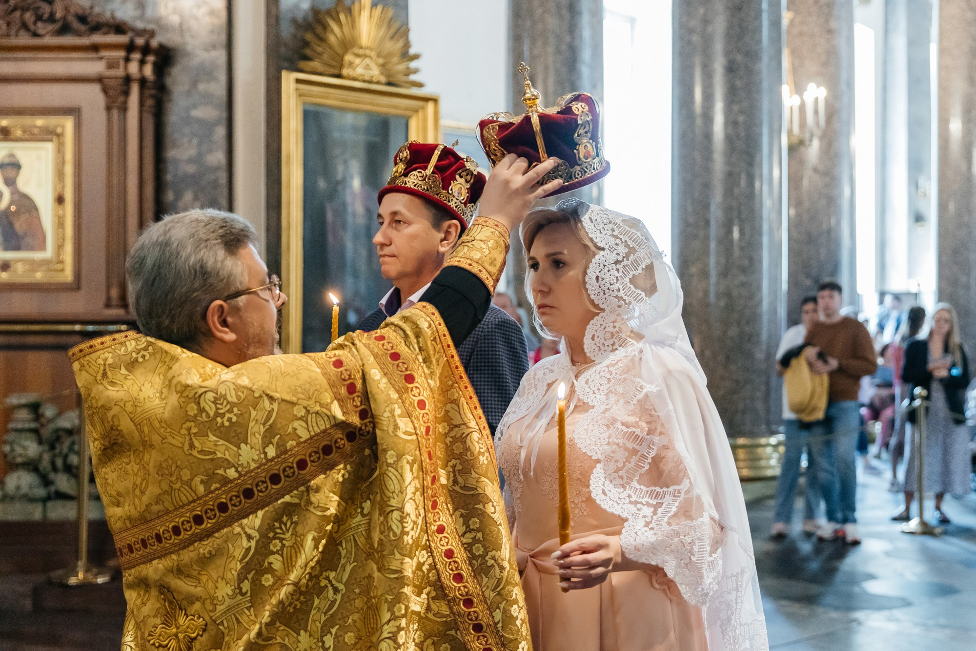 Таинство венчания Ирины и Андрея (19 июля 2023). Свадебный и семейный фотограф Крамар Наталья