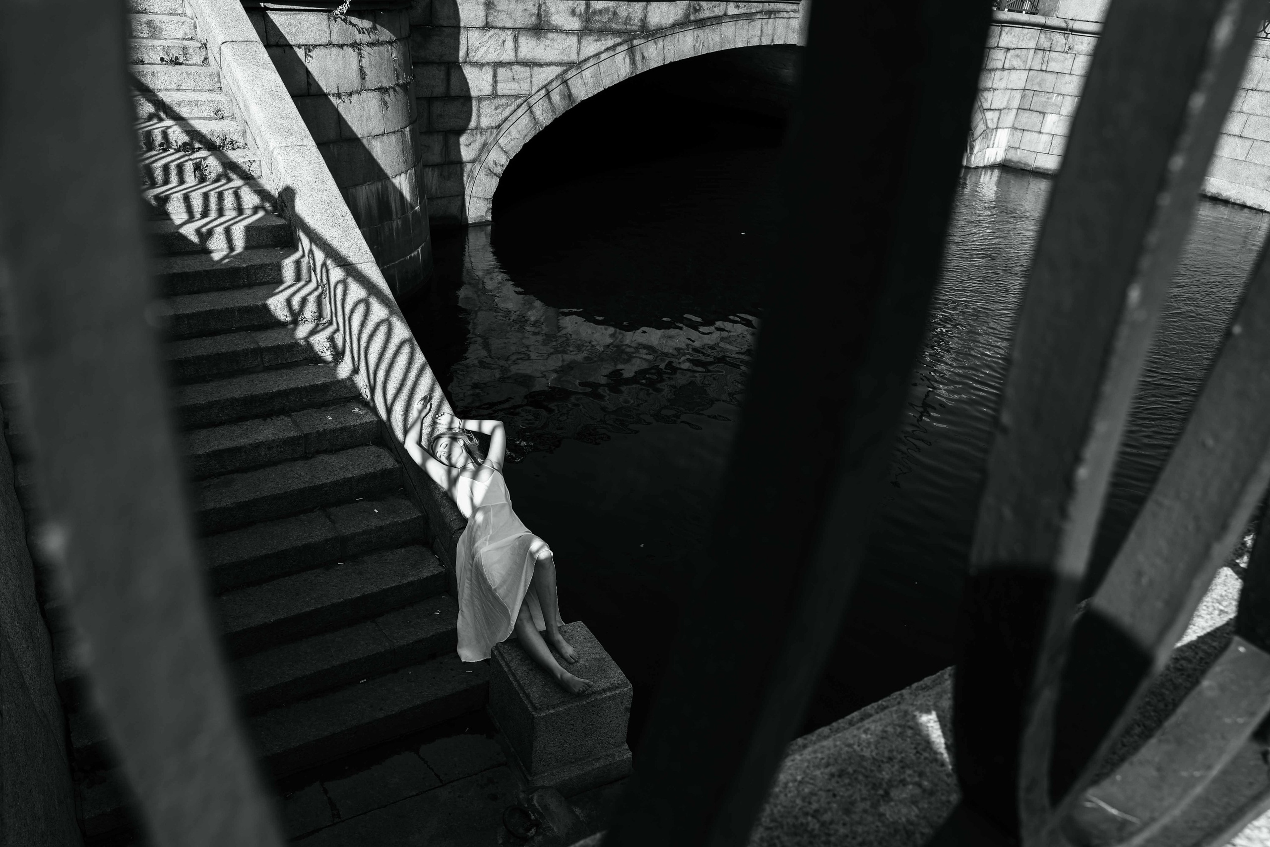 ЧБ. Ира. Свадебный и семейный фотограф в Санкт-Петербурге Лолита Евстифеева