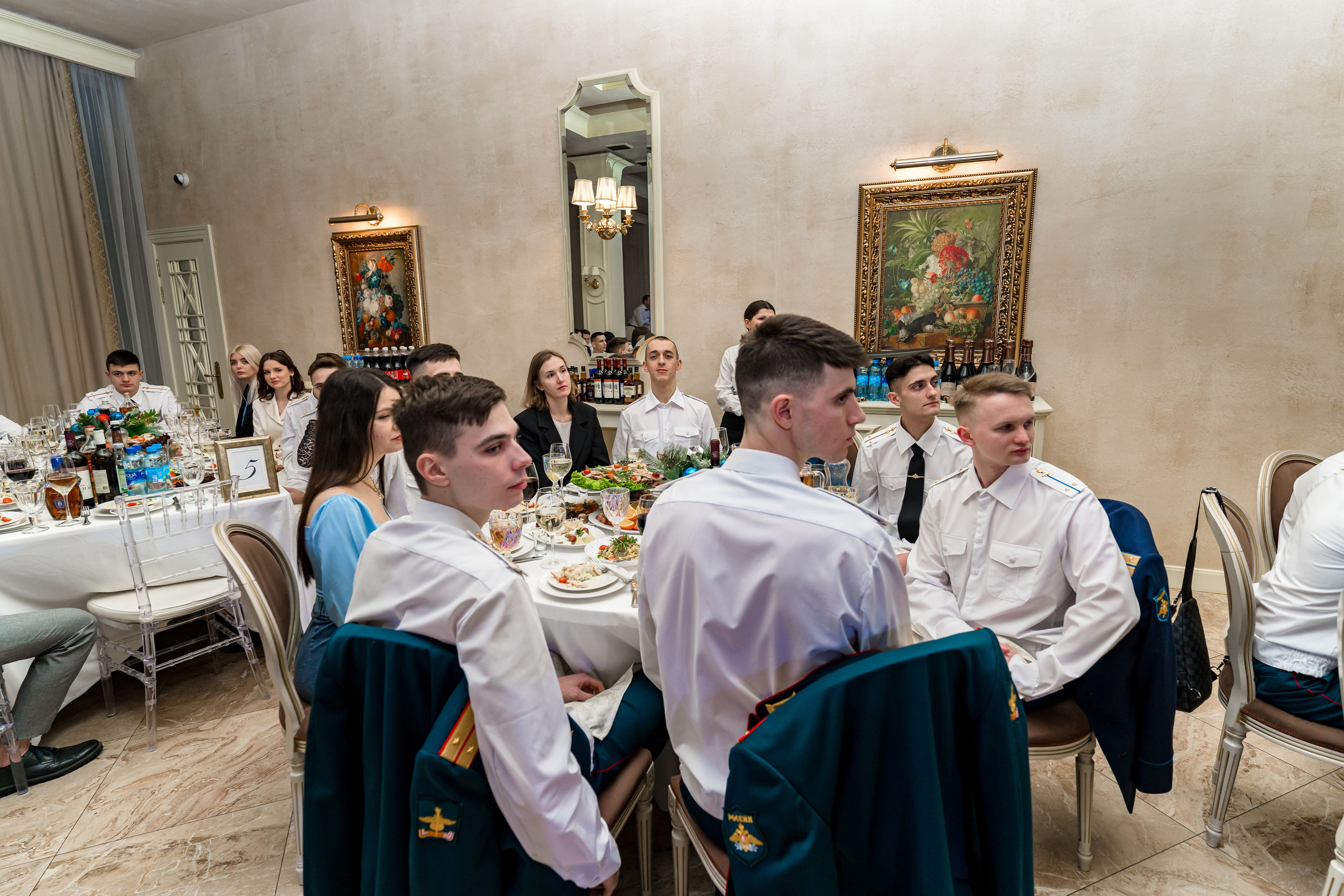 Фотосъемка выпуска военной академии и вручение дипломов