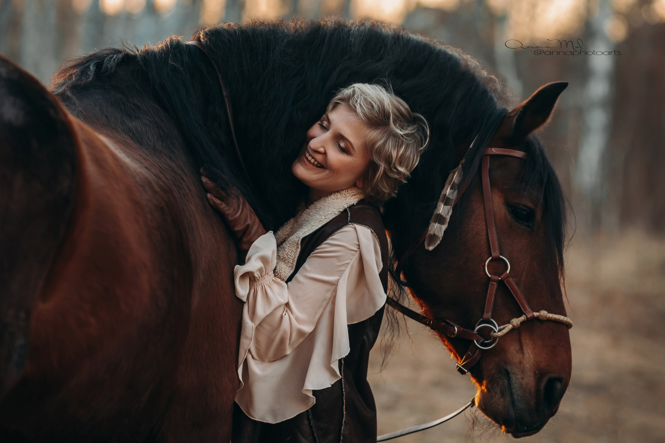 Наталья и Талисман. Анна Молчанова конный фотограф в Тюмени | фотосессии с лошадьми Тюмень