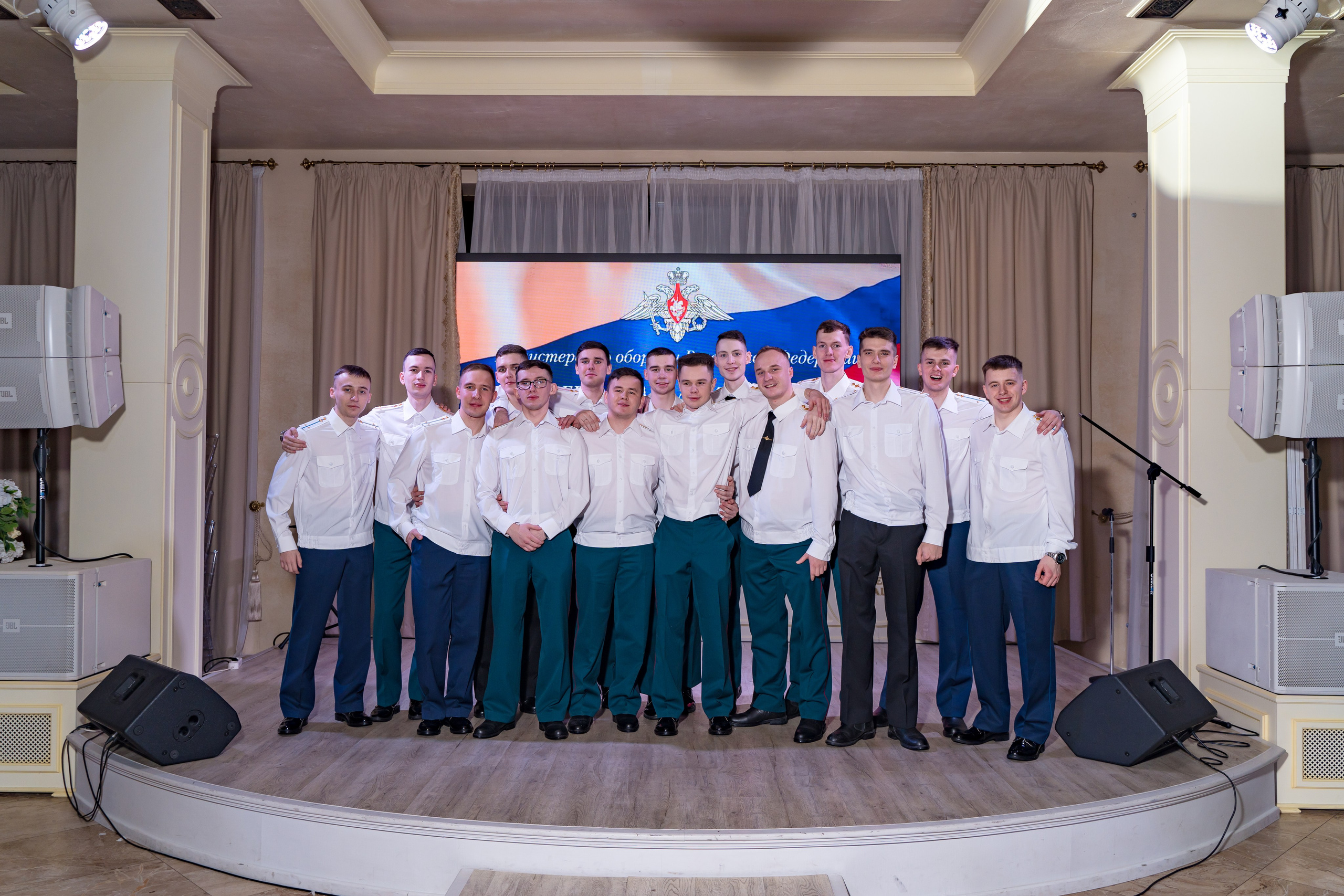 Фотосъемка выпуска военной академии и вручение дипломов