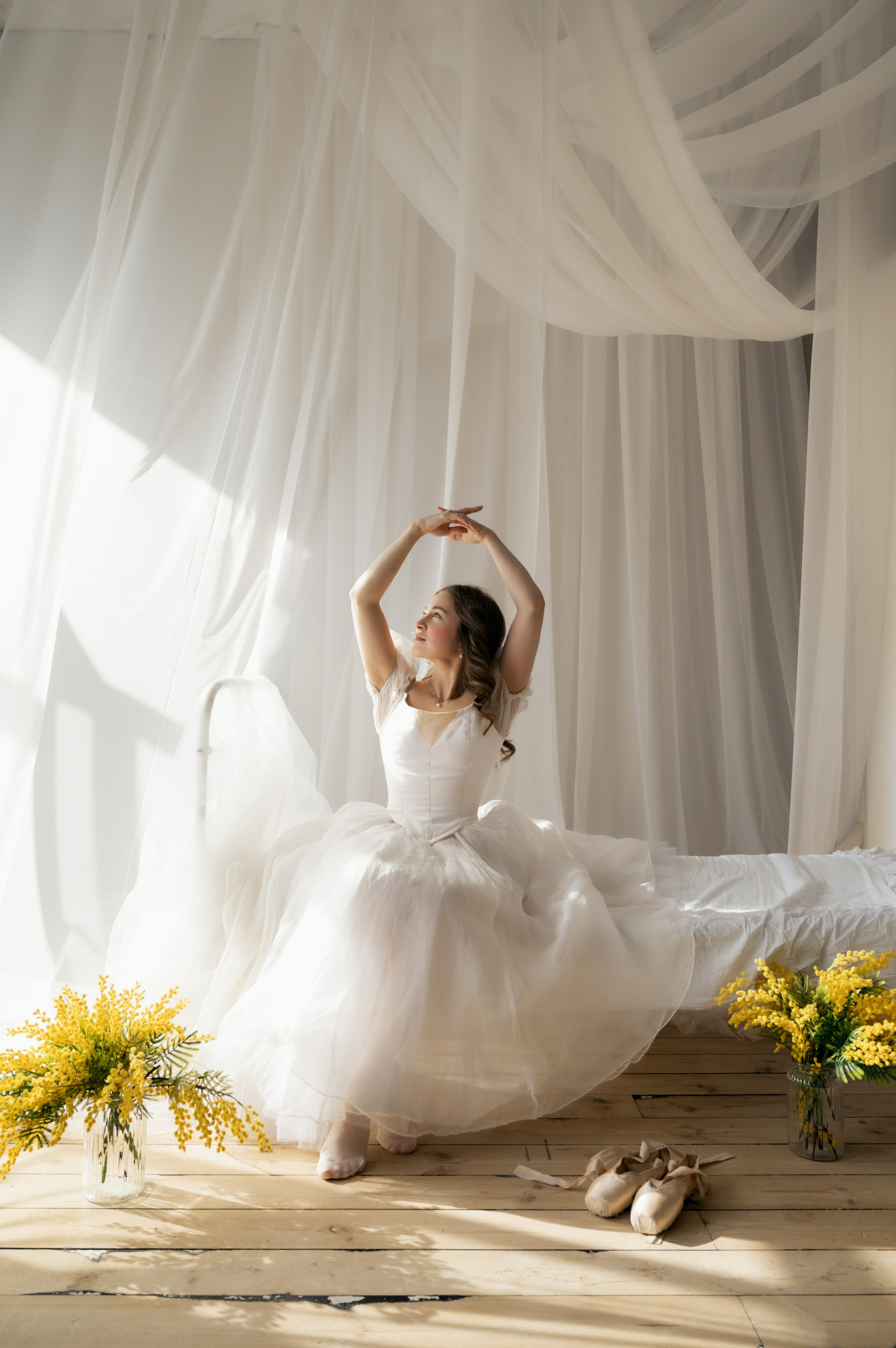 Пуанты и мимоза. Семейный и свадебный фотограф в Самаре