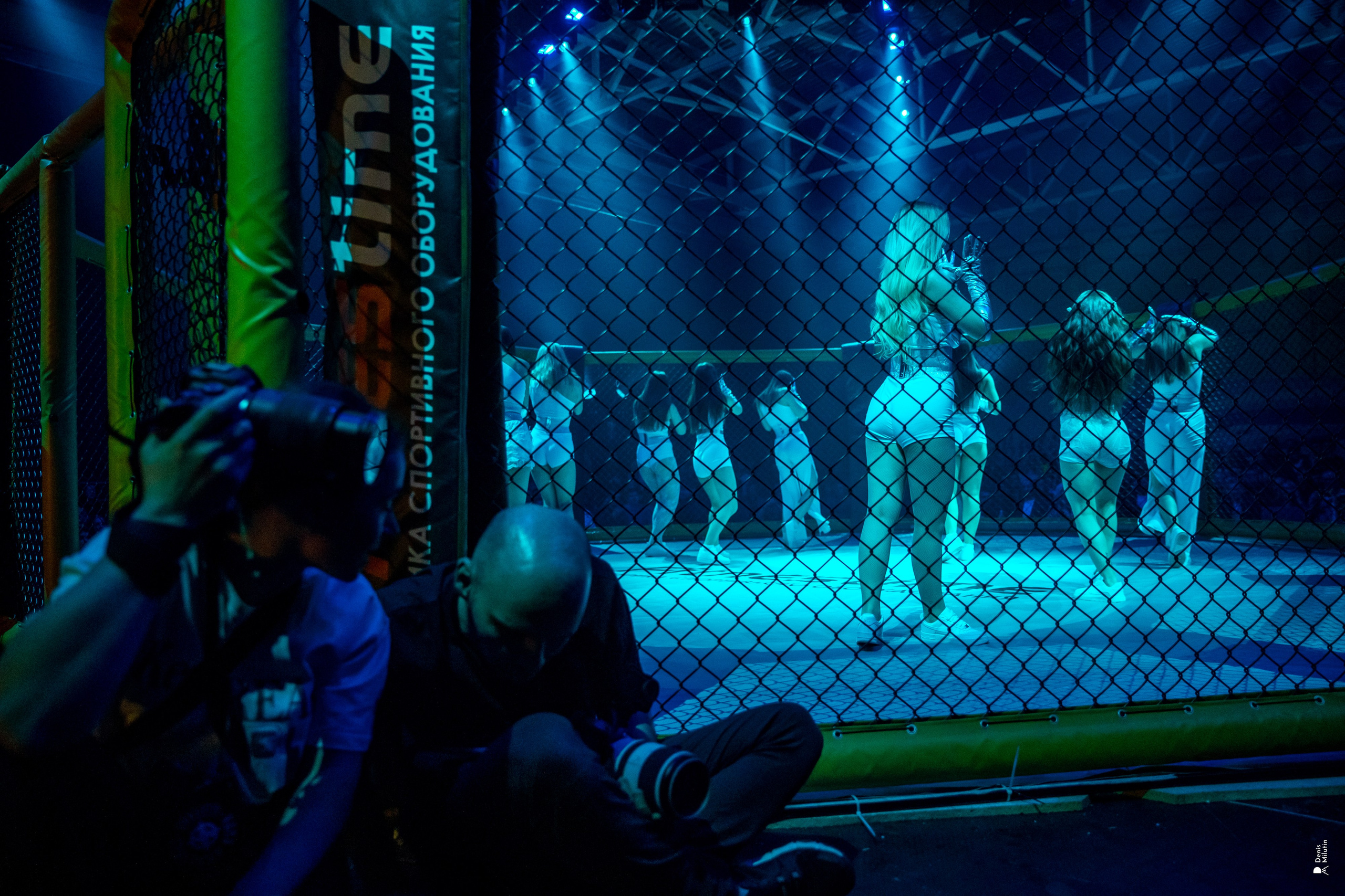 Бои в клетке «Северный Воин». Портретный фотограф Денис Милютин