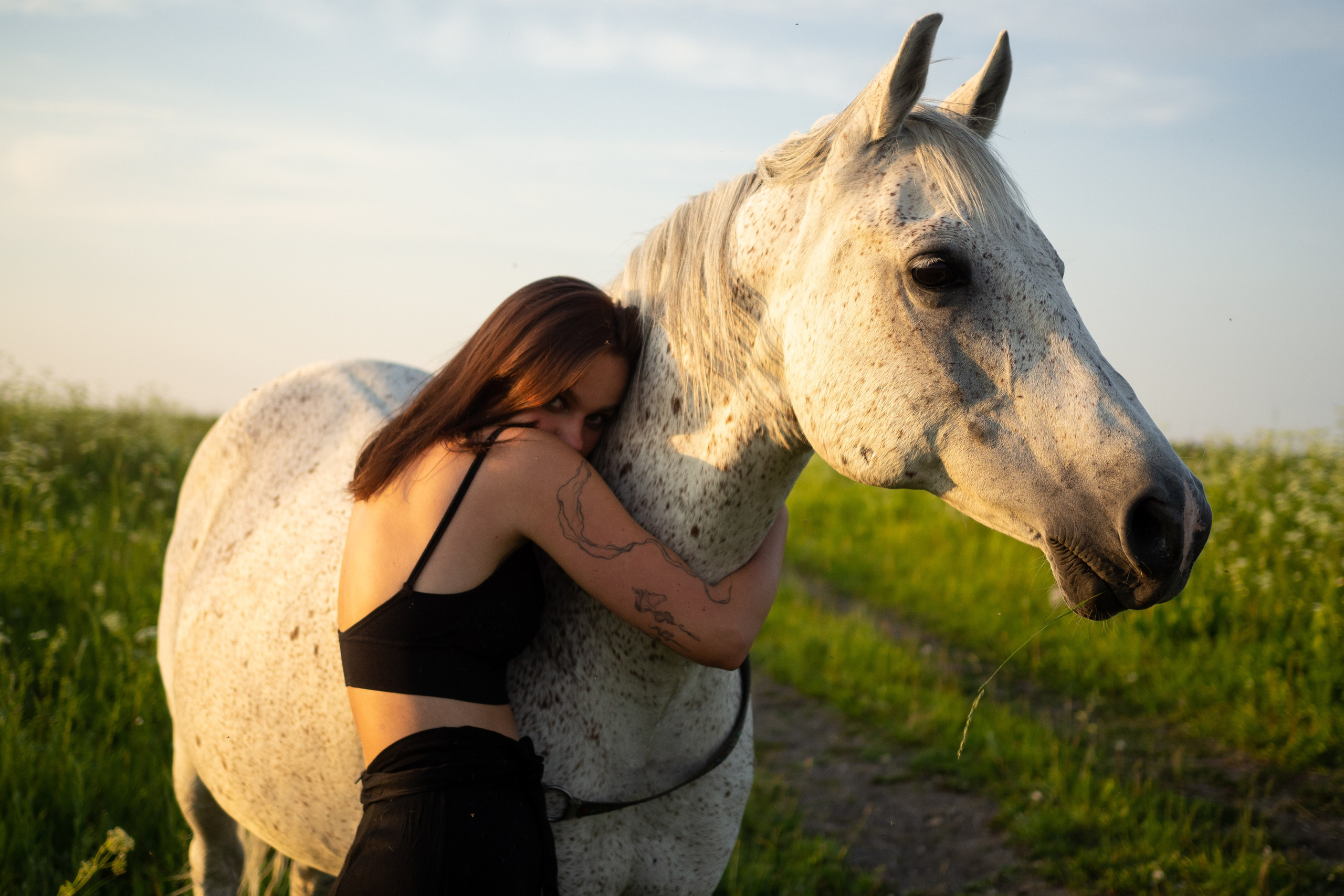 Даша и Персик